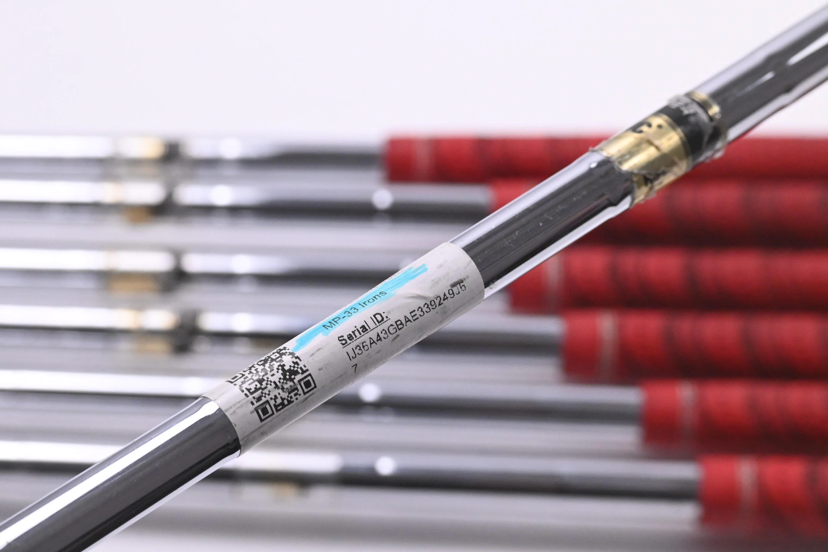 Mizuno MP-33 Irons / 3-PW / Regular Flex Dynamic Gold R300 Shafts - Image 6