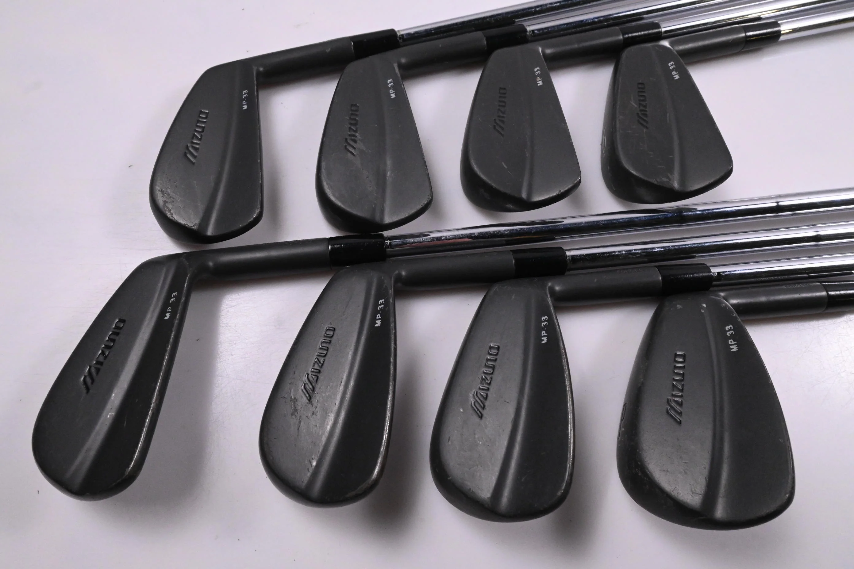 Mizuno MP-33 Irons / 3-PW / Regular Flex Dynamic Gold Pro R300 Shafts - Image 2