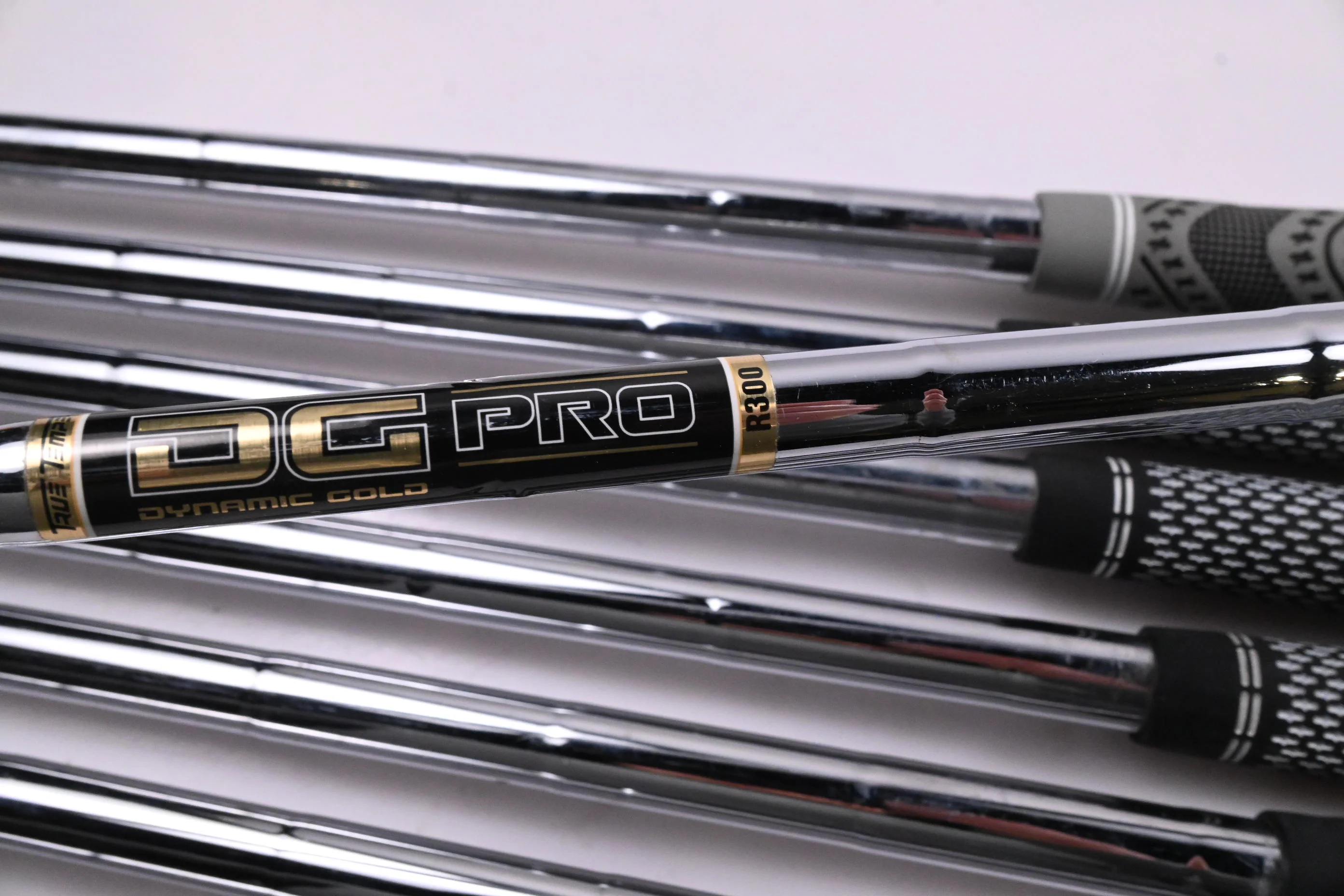 Mizuno MP-33 Irons / 3-PW / Regular Flex Dynamic Gold Pro R300 Shafts - Image 5