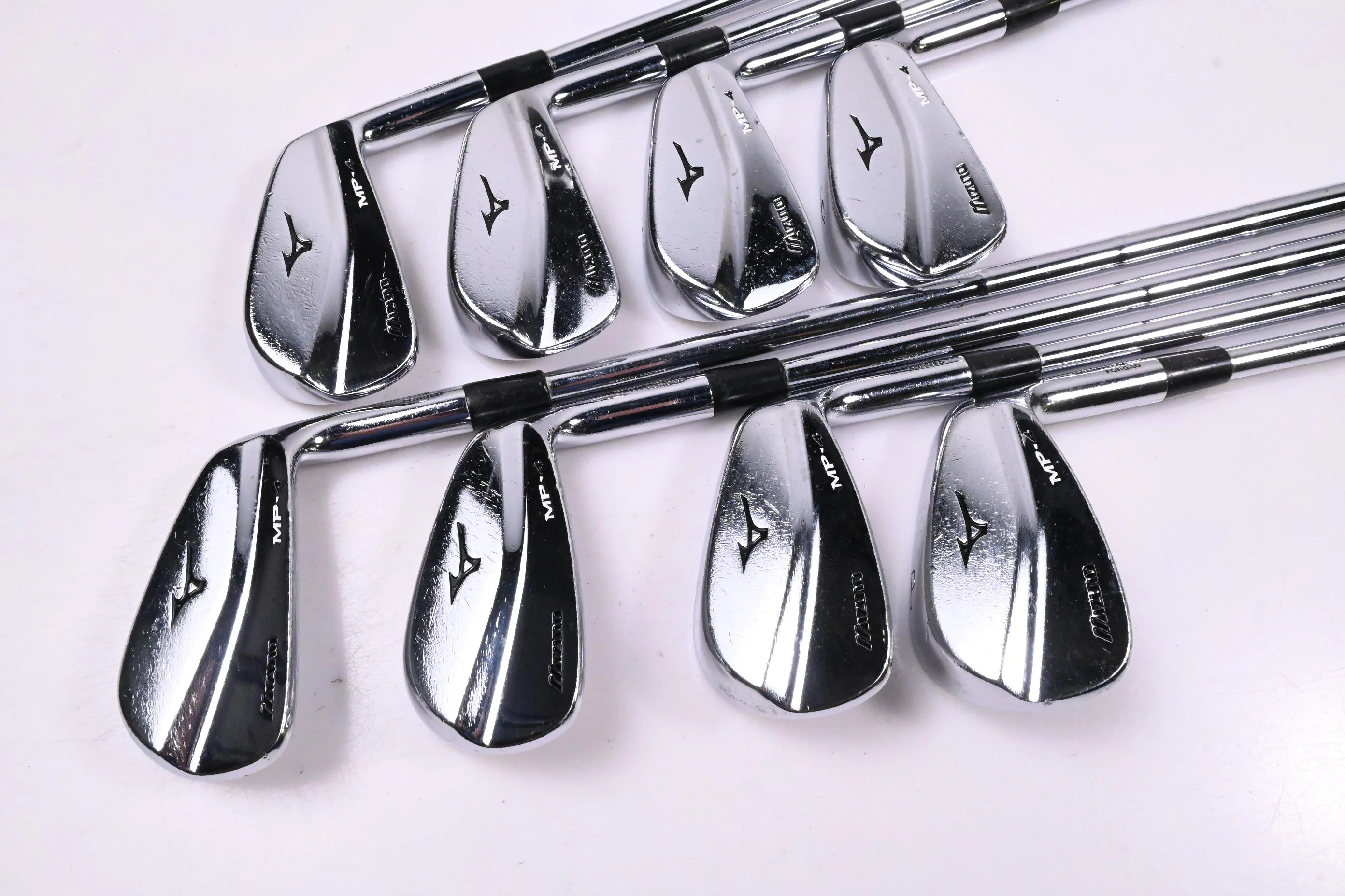 Mizuno MP-4 Irons / 3-PW / X-Flex Dynamic Gold X100 Shafts - Image 2