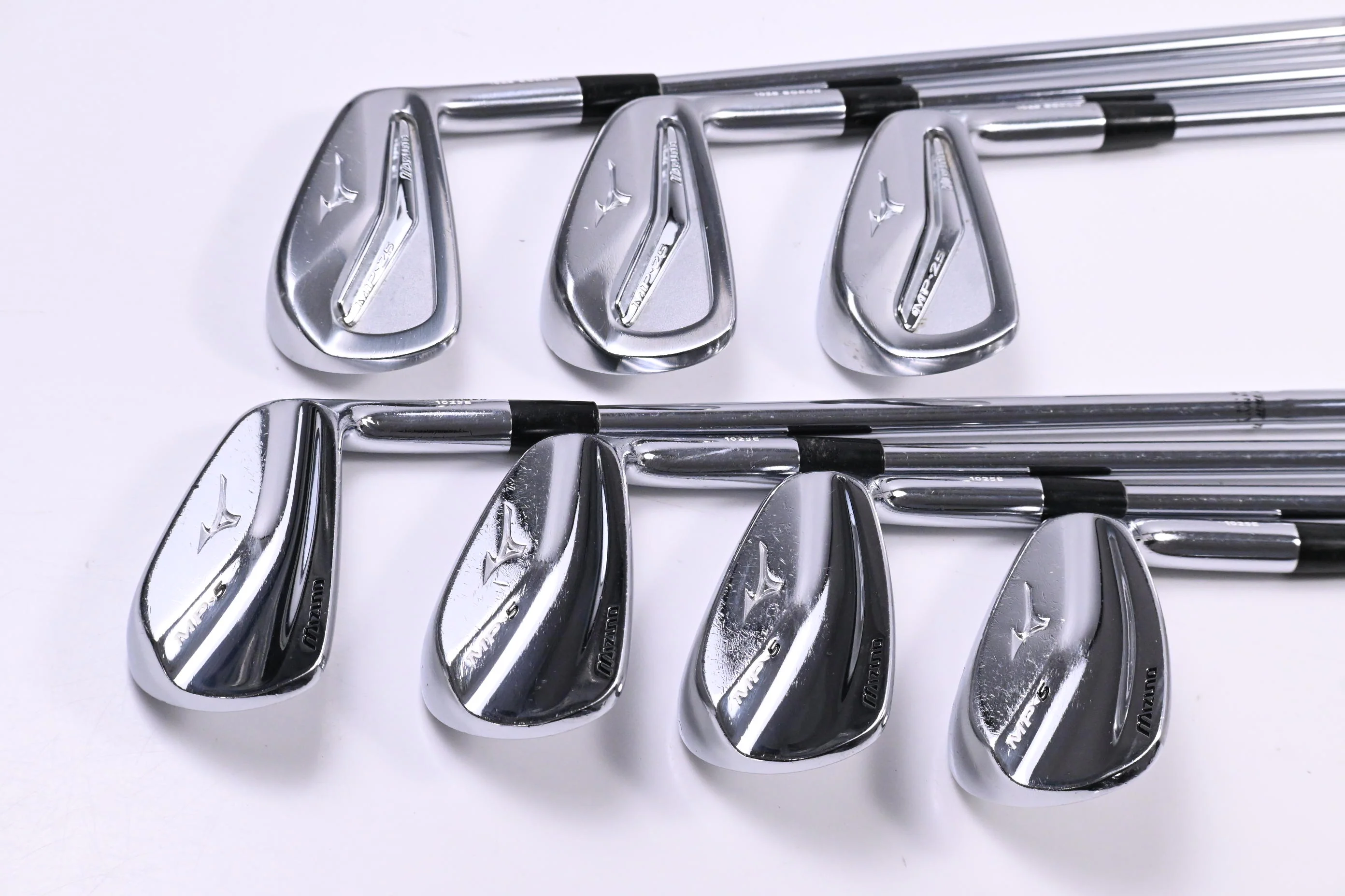 Mizuno MP-5 / MP-25 Combo Irons / 4-PW / Stiff Flex Dynamic Gold S300 Shafts - Image 2