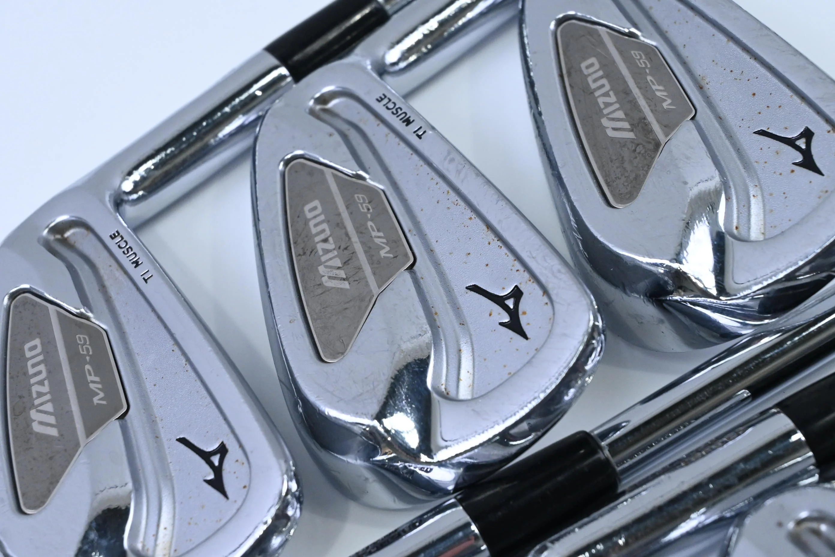 Mizuno MP-53 Irons / 4-PW / Stiff Flex Dynamic Gold S300 Shafts
