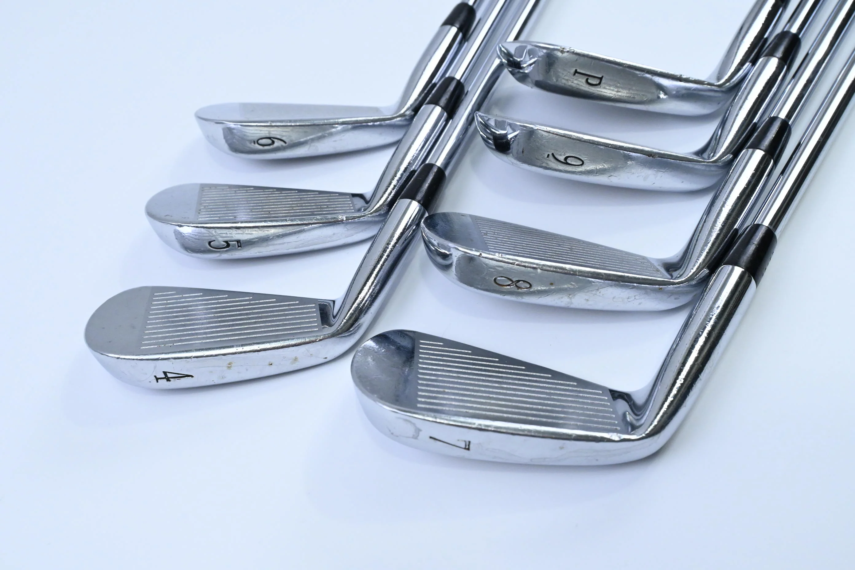 Mizuno MP-53 Irons / 4-PW / Stiff Flex Dynamic Gold S300 Shafts - Image 4