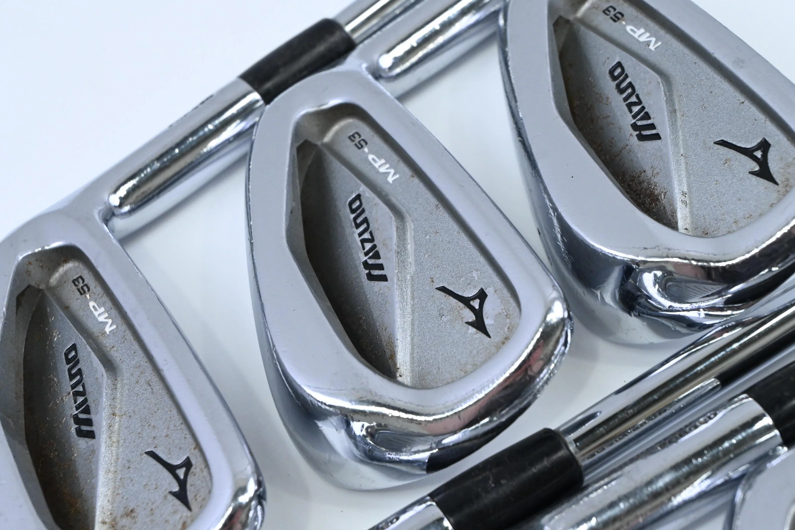 Mizuno MP-53 Irons / 4-PW / Regular Flex Dynamic Gold XP R300 Shafts