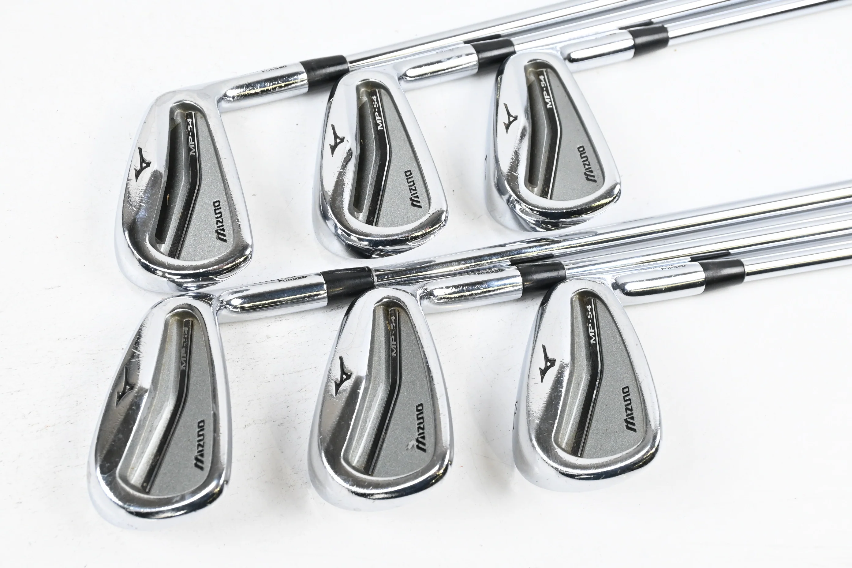 Mizuno MP-54 Irons / 5-PW / Stiff Flex Project X Rifle Steel Shafts - Image 2