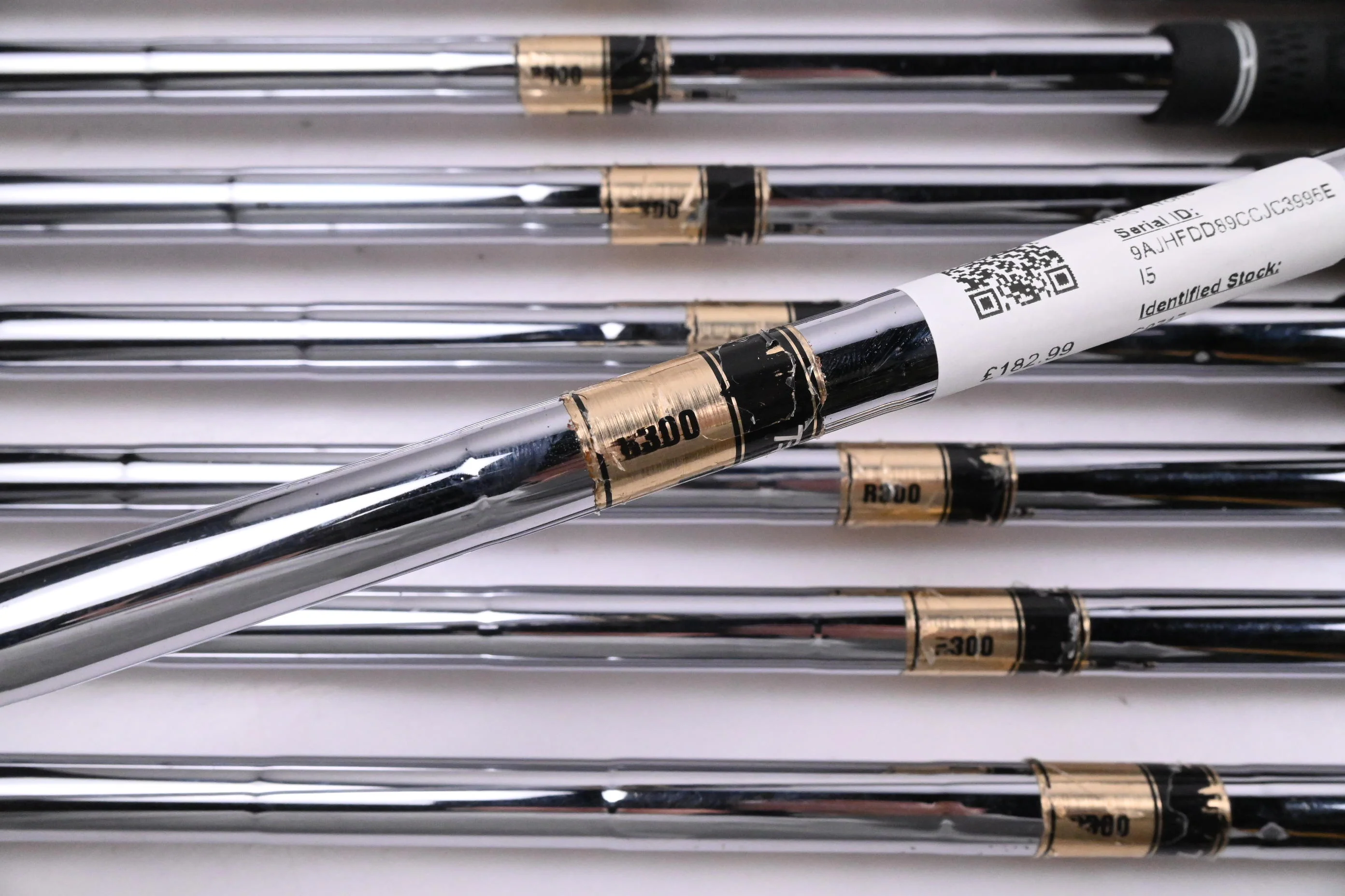 Mizuno MP-57 Irons / 3-PW / Stiff Flex Dynamic Gold S300 Shafts - Image 5