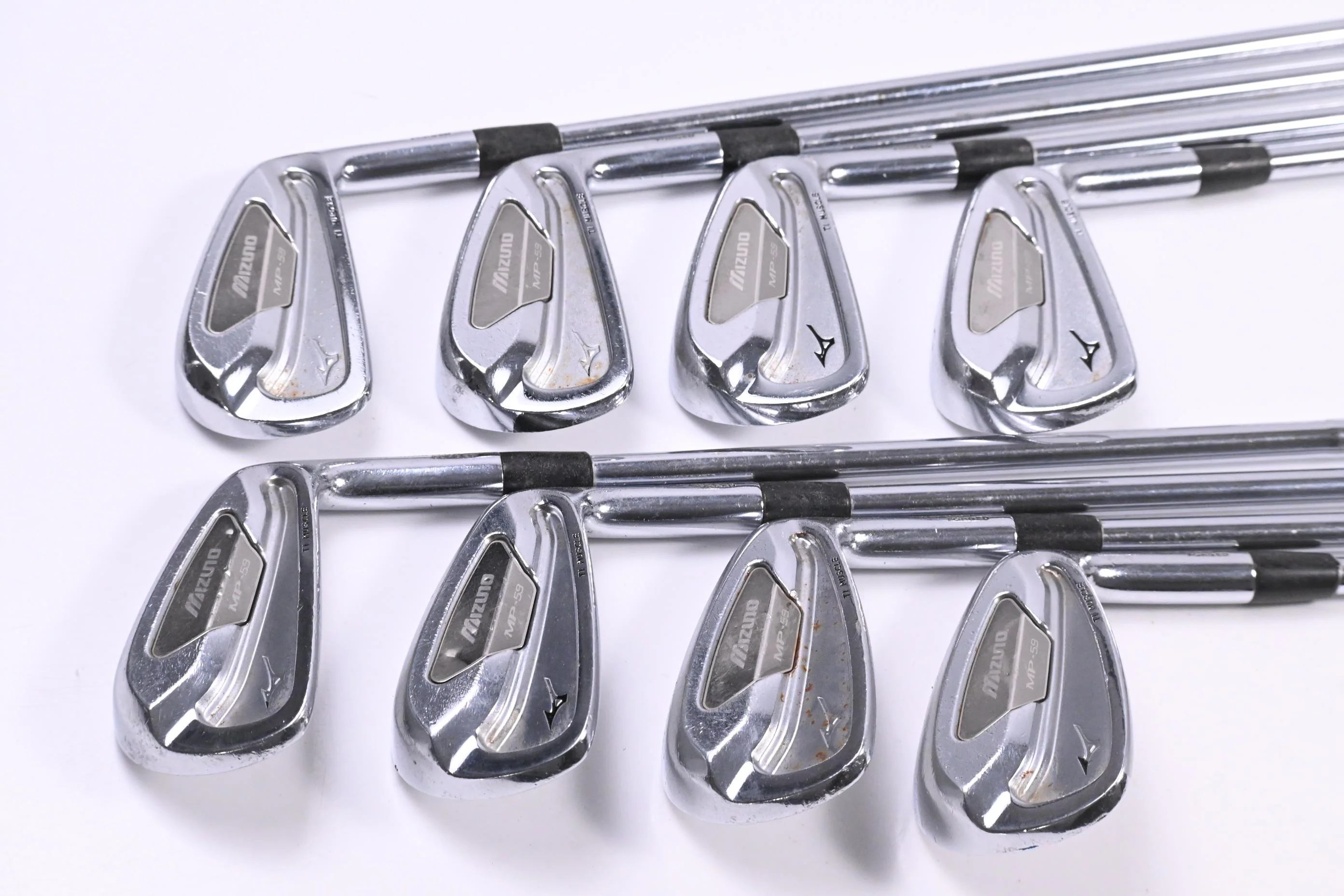 Mizuno MP-59 Irons / 3-PW / Regular Flex Mizuno Steel Shafts - Image 2