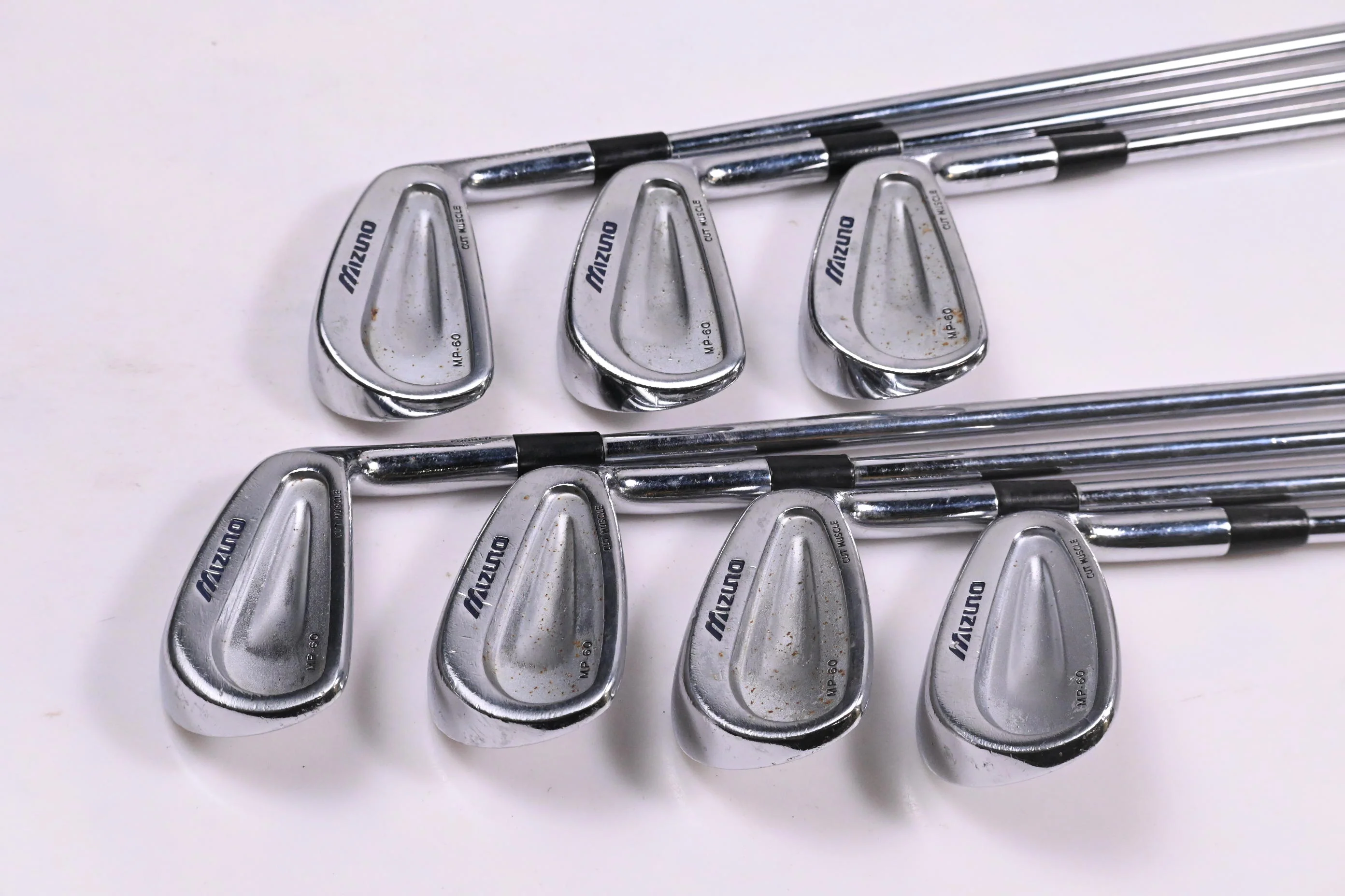 Mizuno MP-60 Irons / 4-PW / Regular Flex Dynamic Gold R300 Shafts - Image 2
