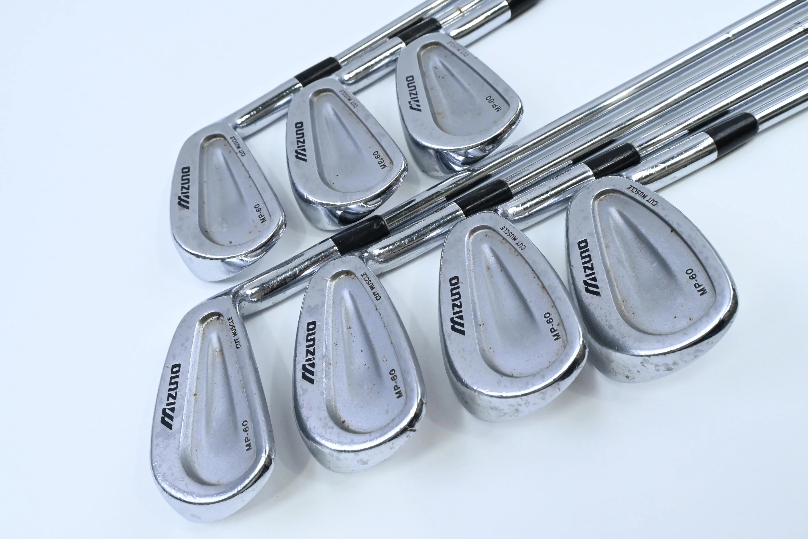 Mizuno MP-60 Irons / 4-PW / Stiff Flex Dynamic Gold S300 Shafts - Image 2