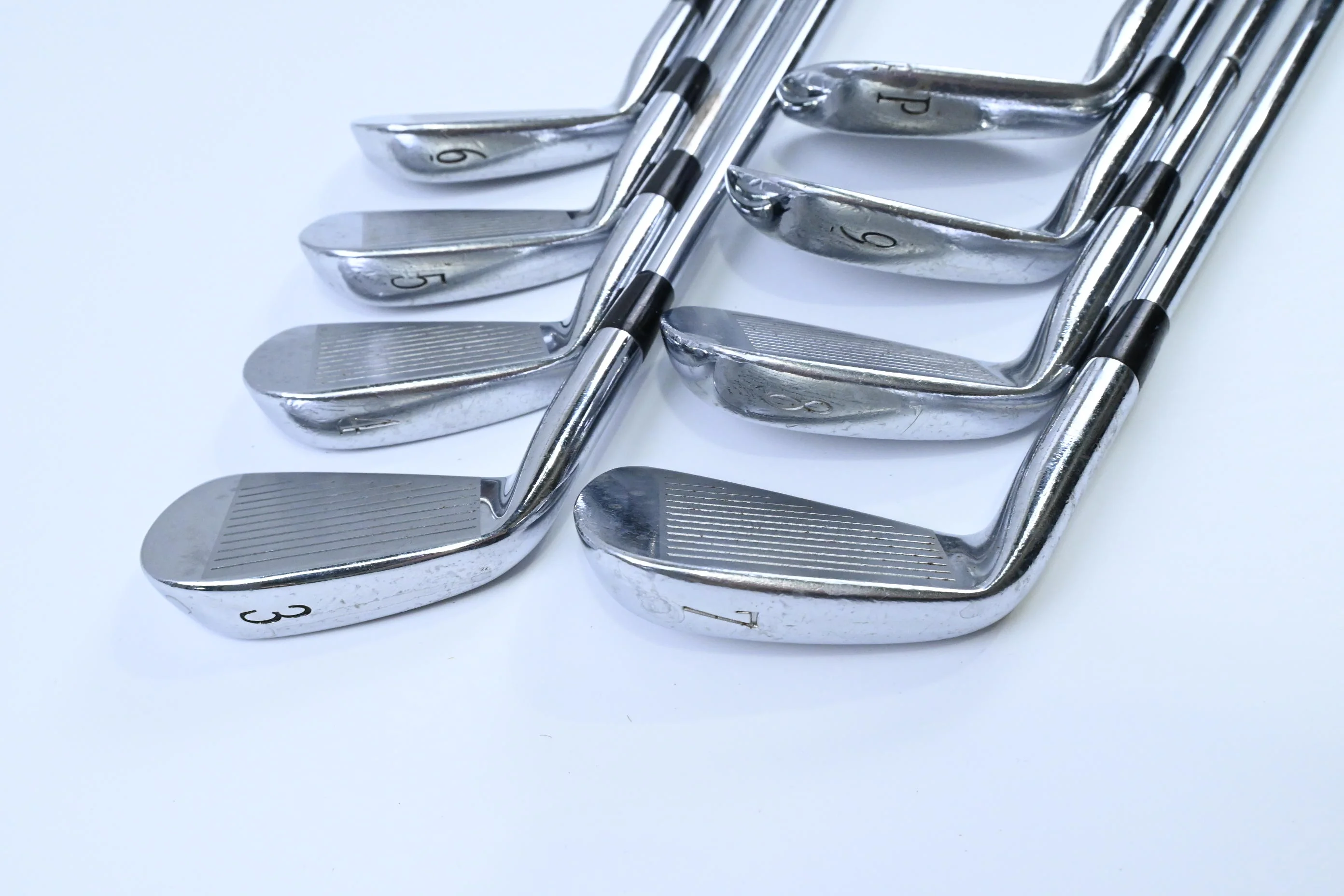 Mizuno MP-60 Irons / 3-PW / Stiff Flex Project X Rifle Shafts - Image 4