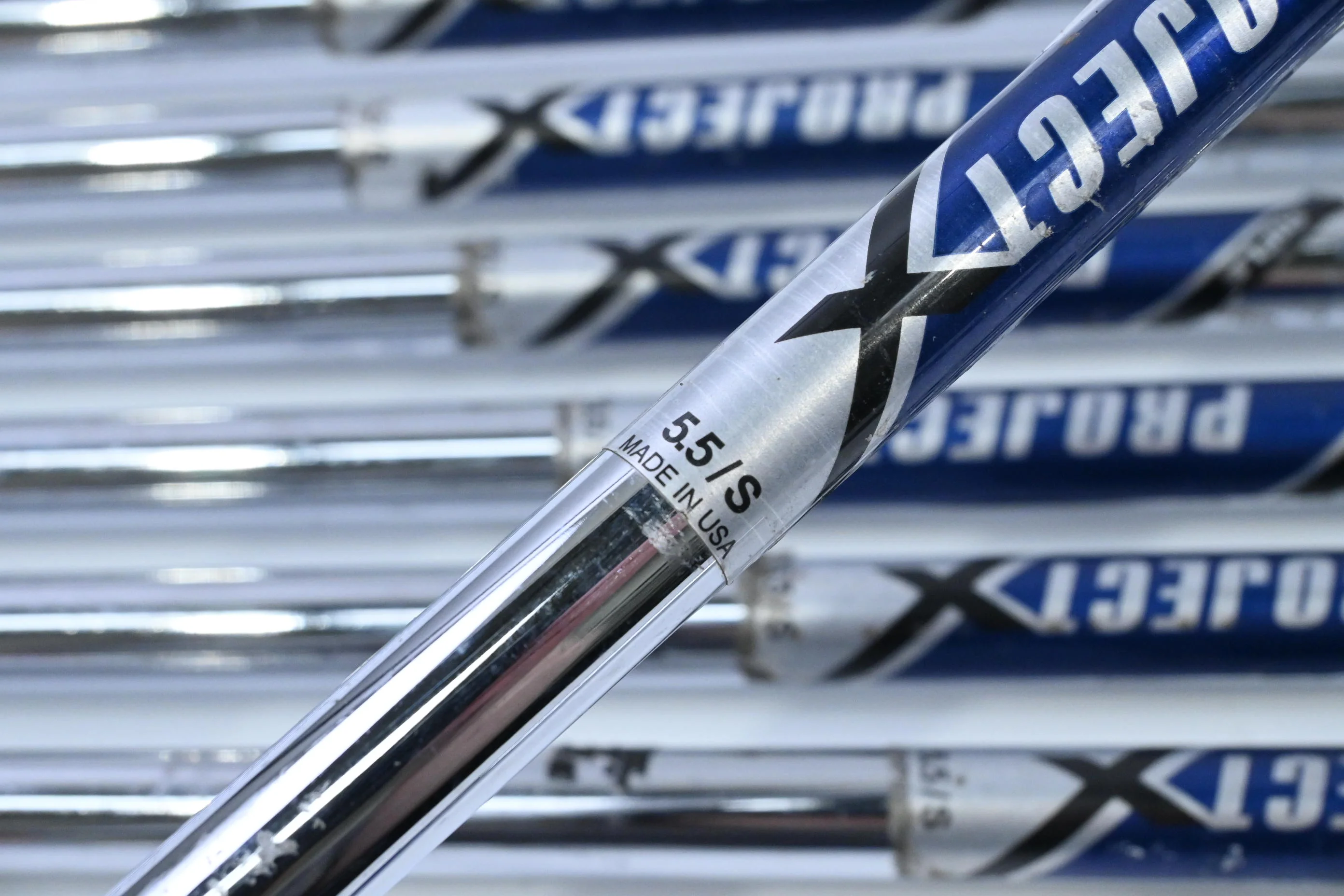 Mizuno MP-60 Irons / 3-PW / Stiff Flex Project X Rifle Shafts - Image 5