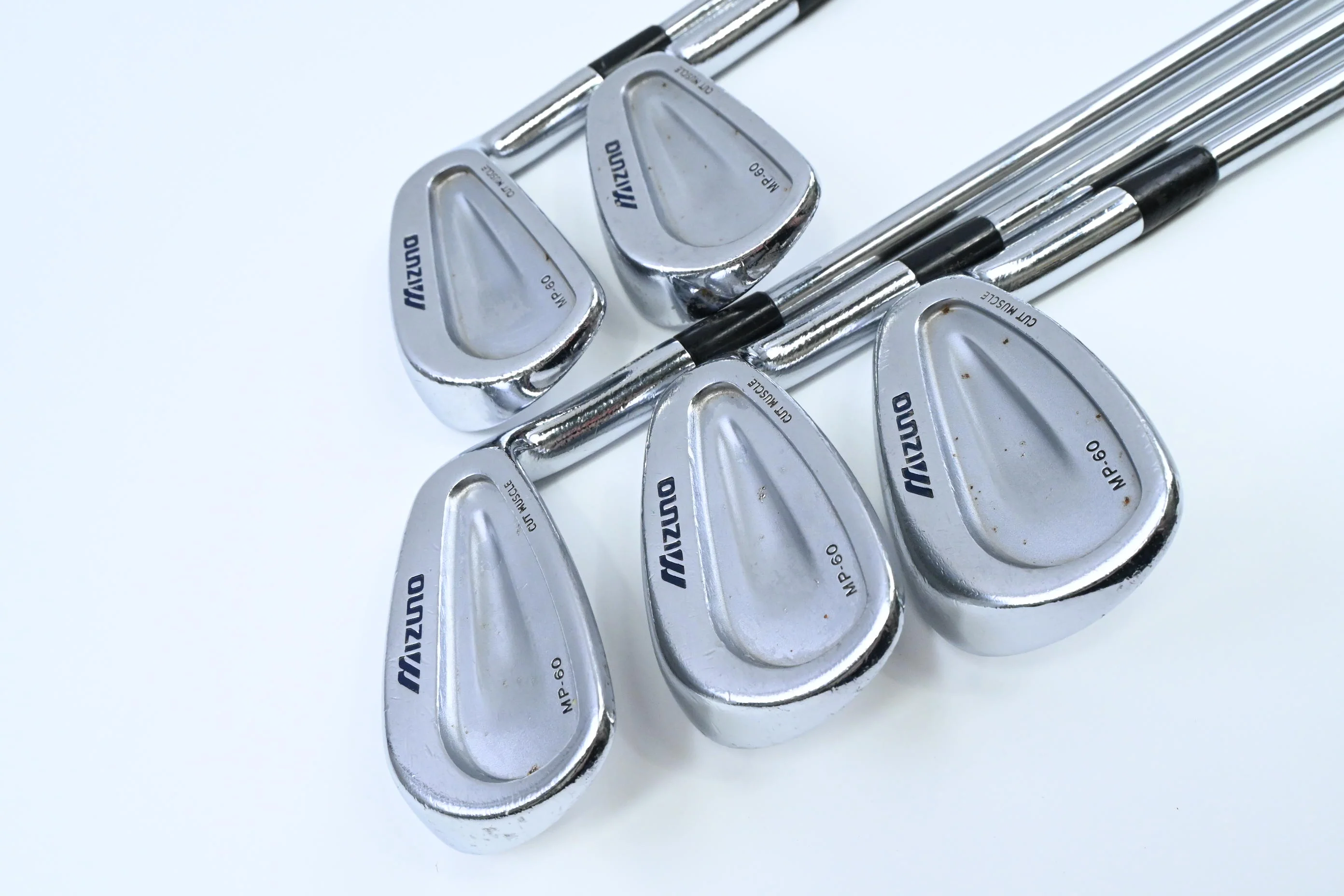 Mizuno MP-60 Irons / 6-PW / Stiff Flex Dynamic Gold S300 Shafts - Image 2