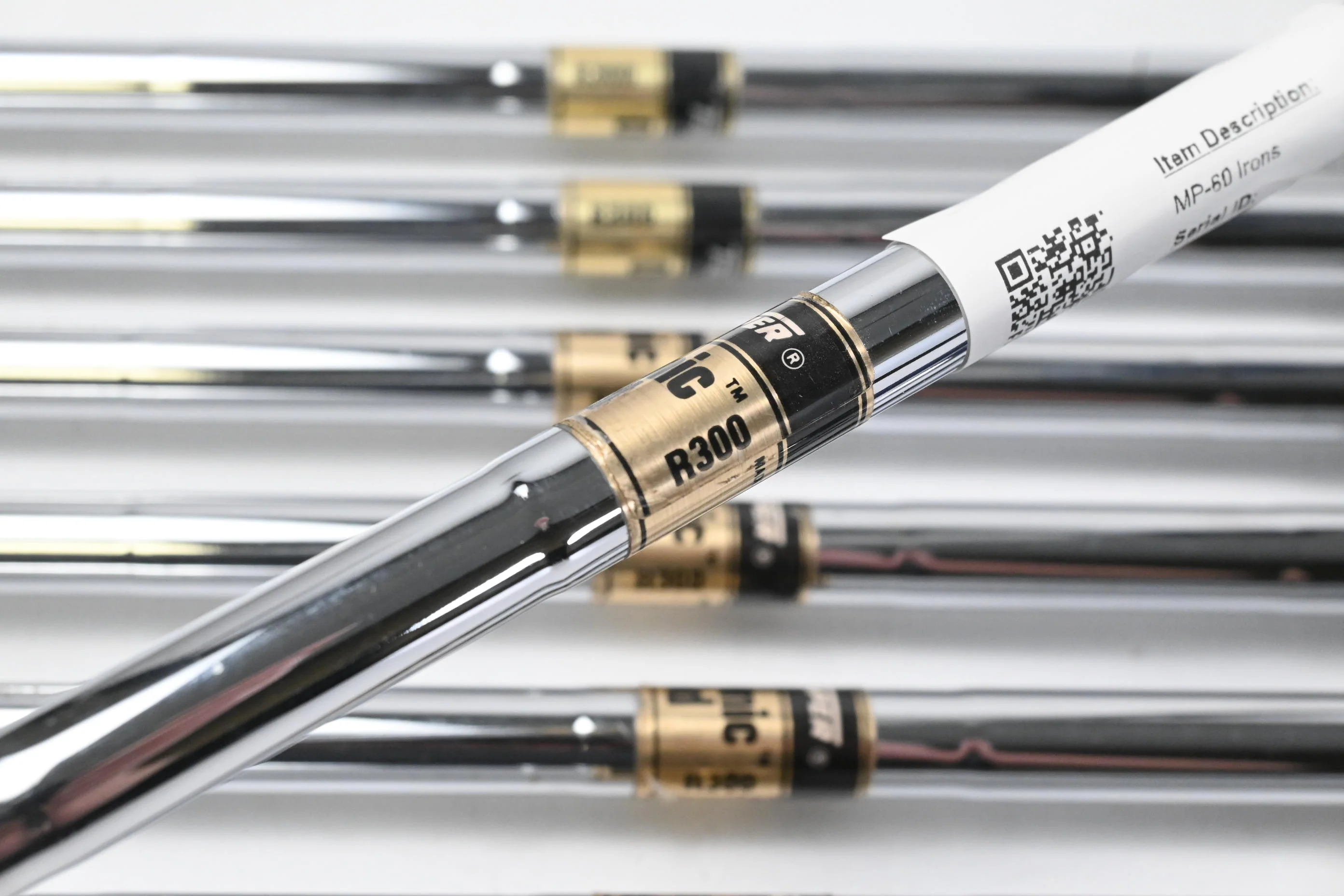 Mizuno MP-60 Irons / 3-PW / Regular Flex Dynamic Gold R300 Shafts - Image 5