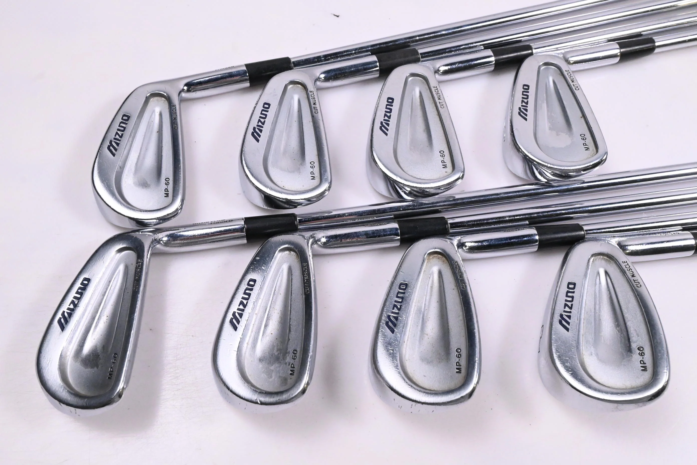 Mizuno MP-60 Irons / 3-PW / Stiff Flex Dynamic Gold S300 Shafts - Image 2