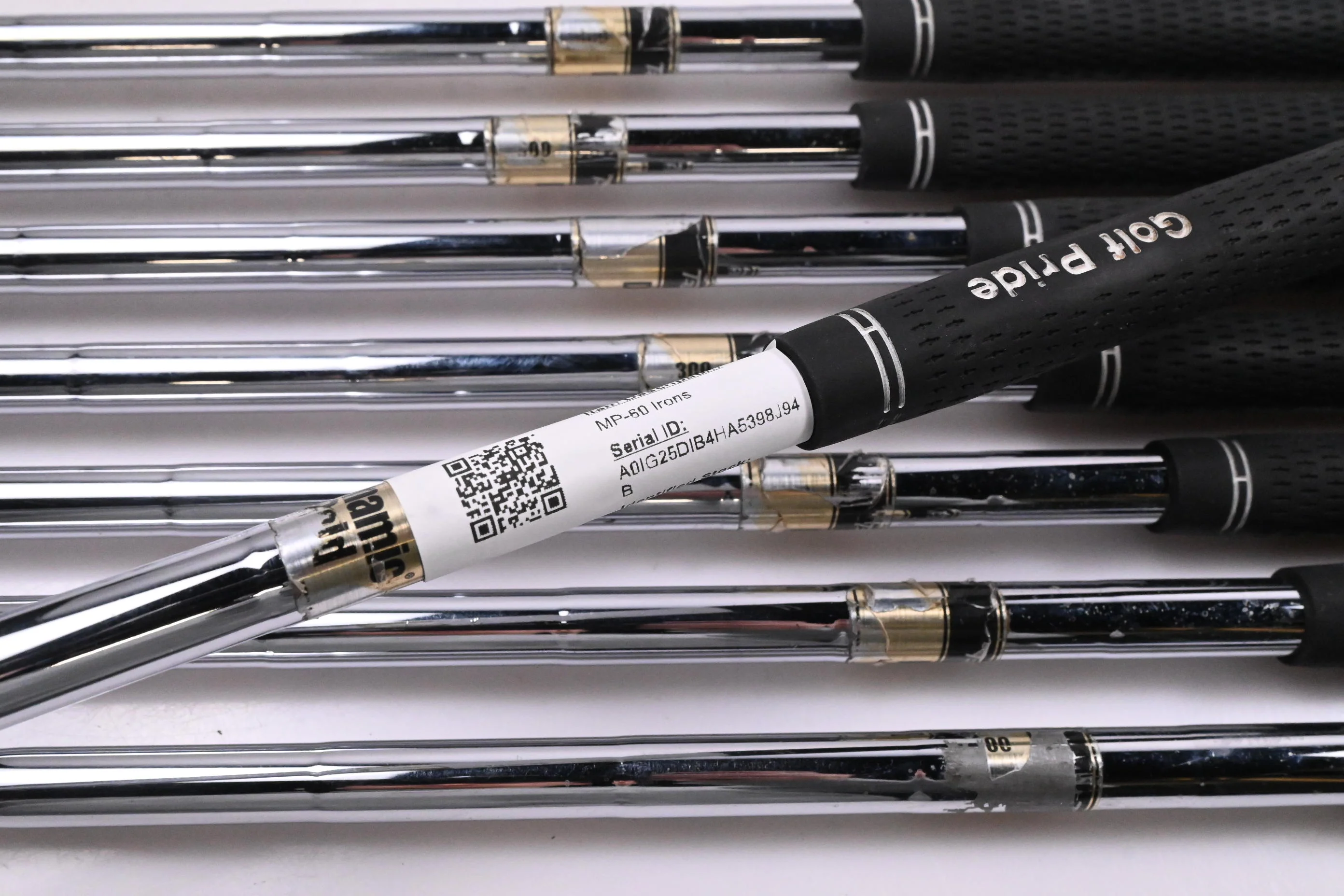 Mizuno MP-60 Irons / 3-PW / Stiff Flex Dynamic Gold S300 Shafts - Image 6