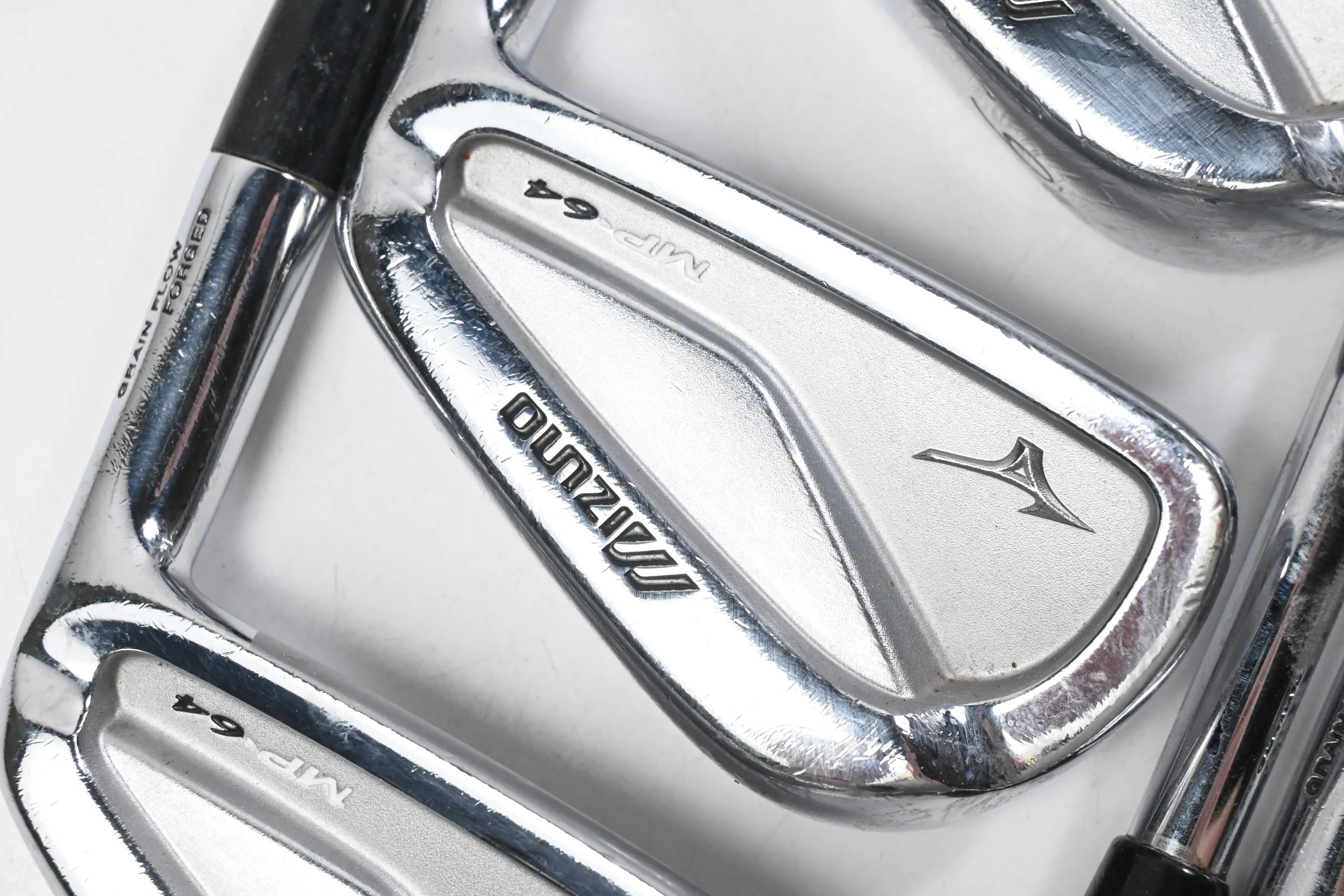 Mizuno MP-64 Irons / 4-PW / Stiff Flex Dynamic Gold S300 Shafts