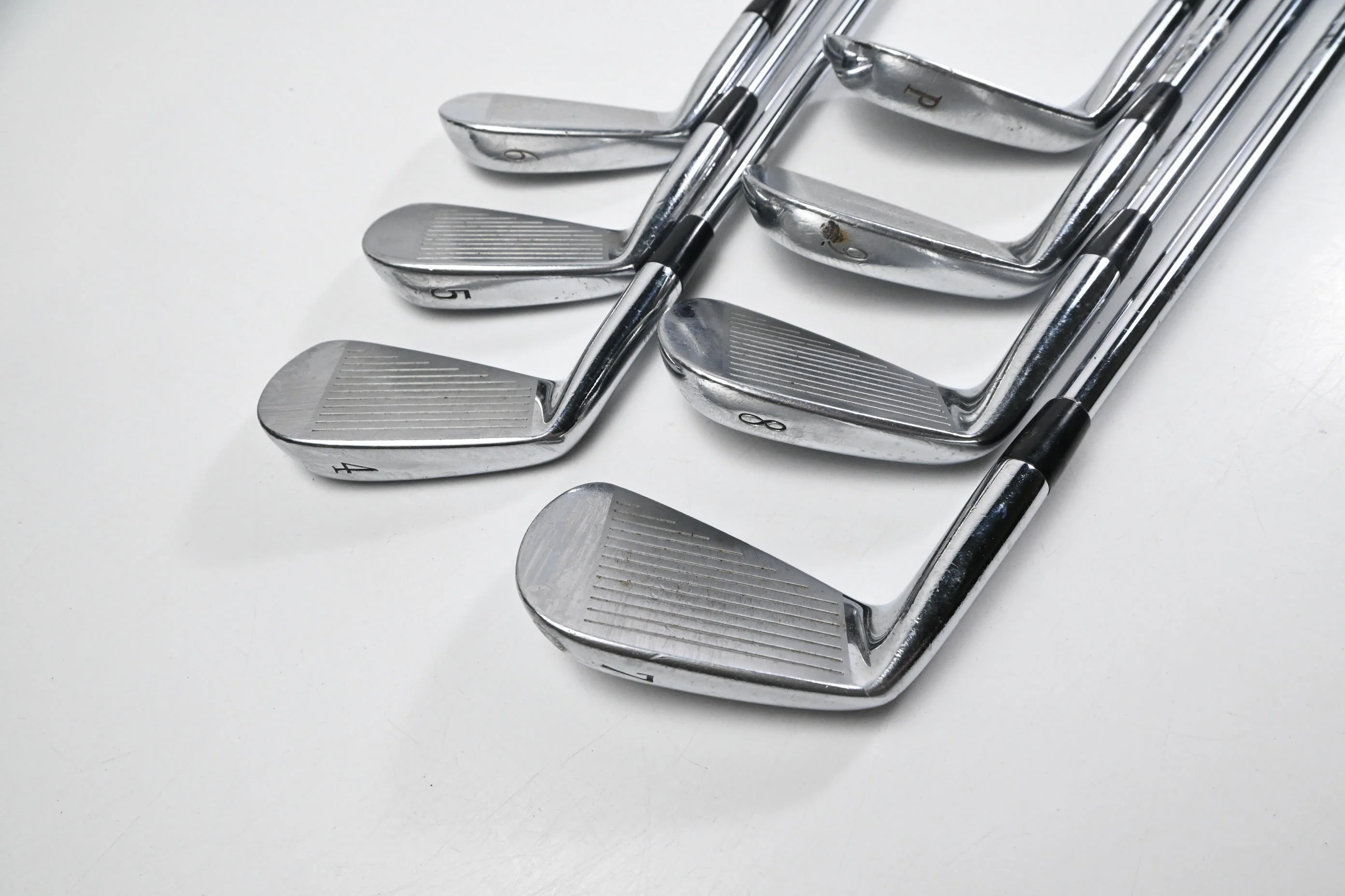 Mizuno MP-64 Irons / 4-PW / Stiff Flex Dynamic Gold S300 Shafts - Image 4