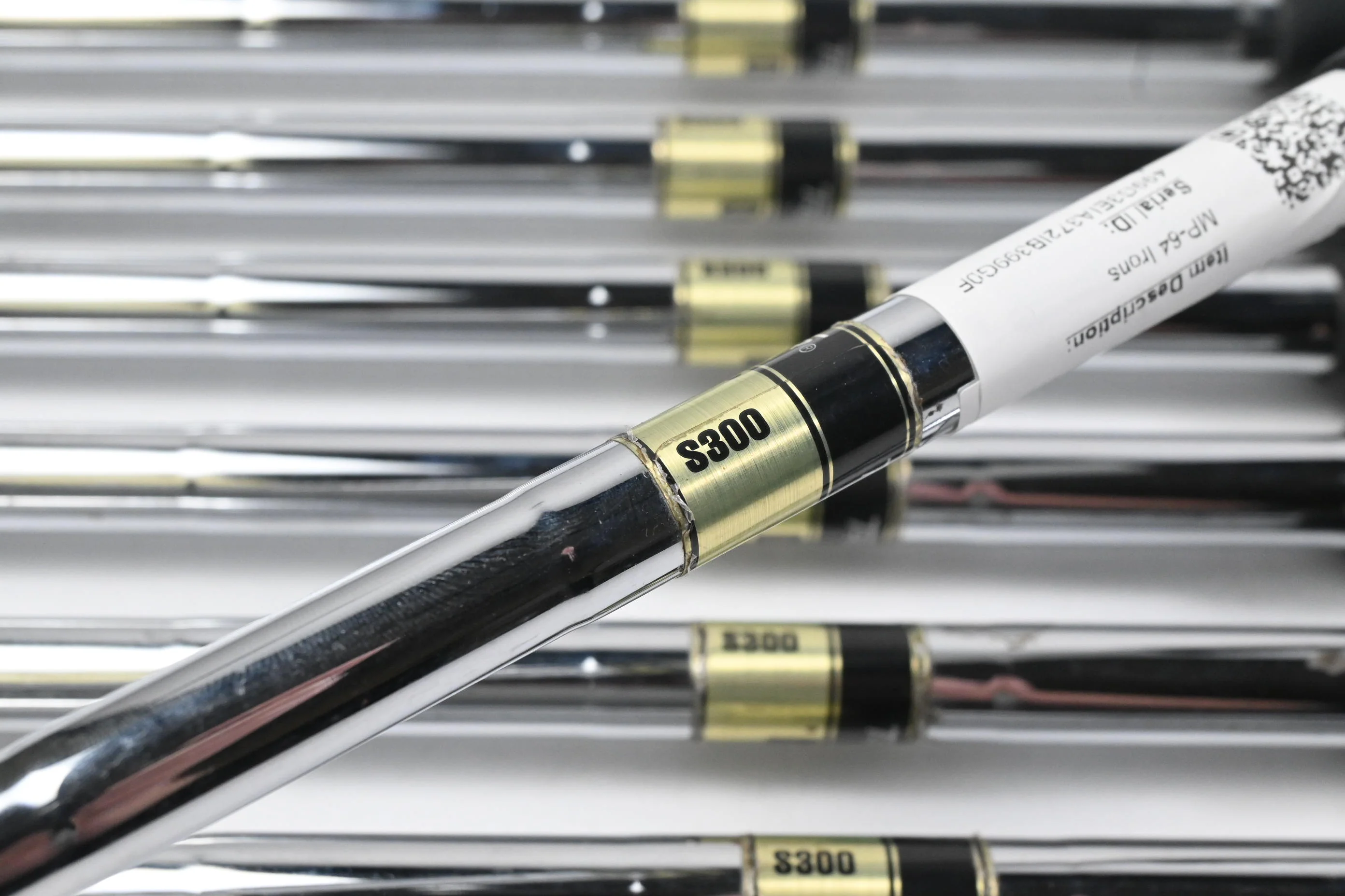 Mizuno MP-64 Irons / 4-PW / Stiff Flex Dynamic Gold S300 Shafts - Image 5