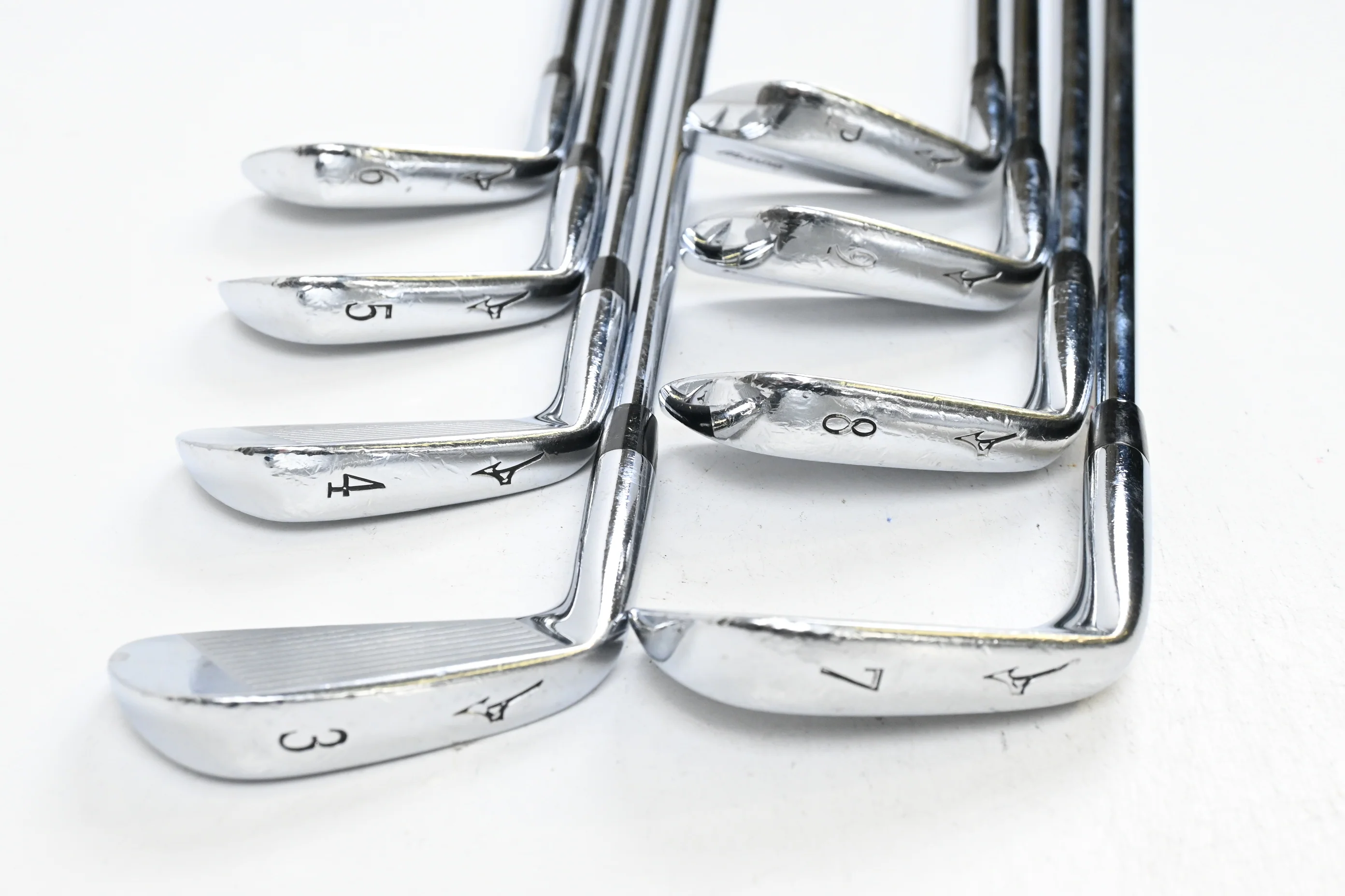 Mizuno MP-67 Irons / 3-PW / Stiff Flex Project X Shafts - Image 4
