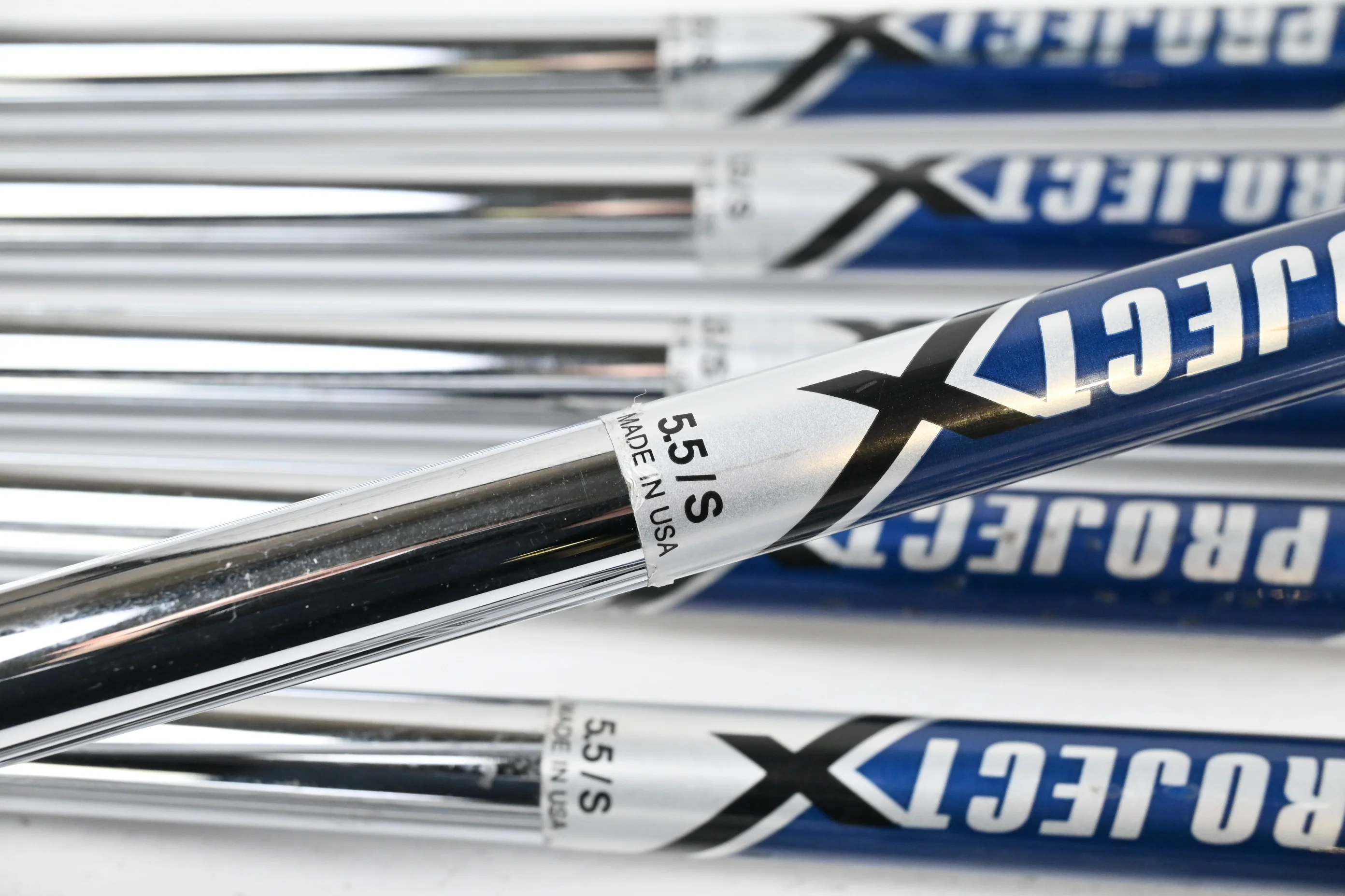 Mizuno MP-67 Irons / 3-PW / Stiff Flex Project X Shafts - Image 5