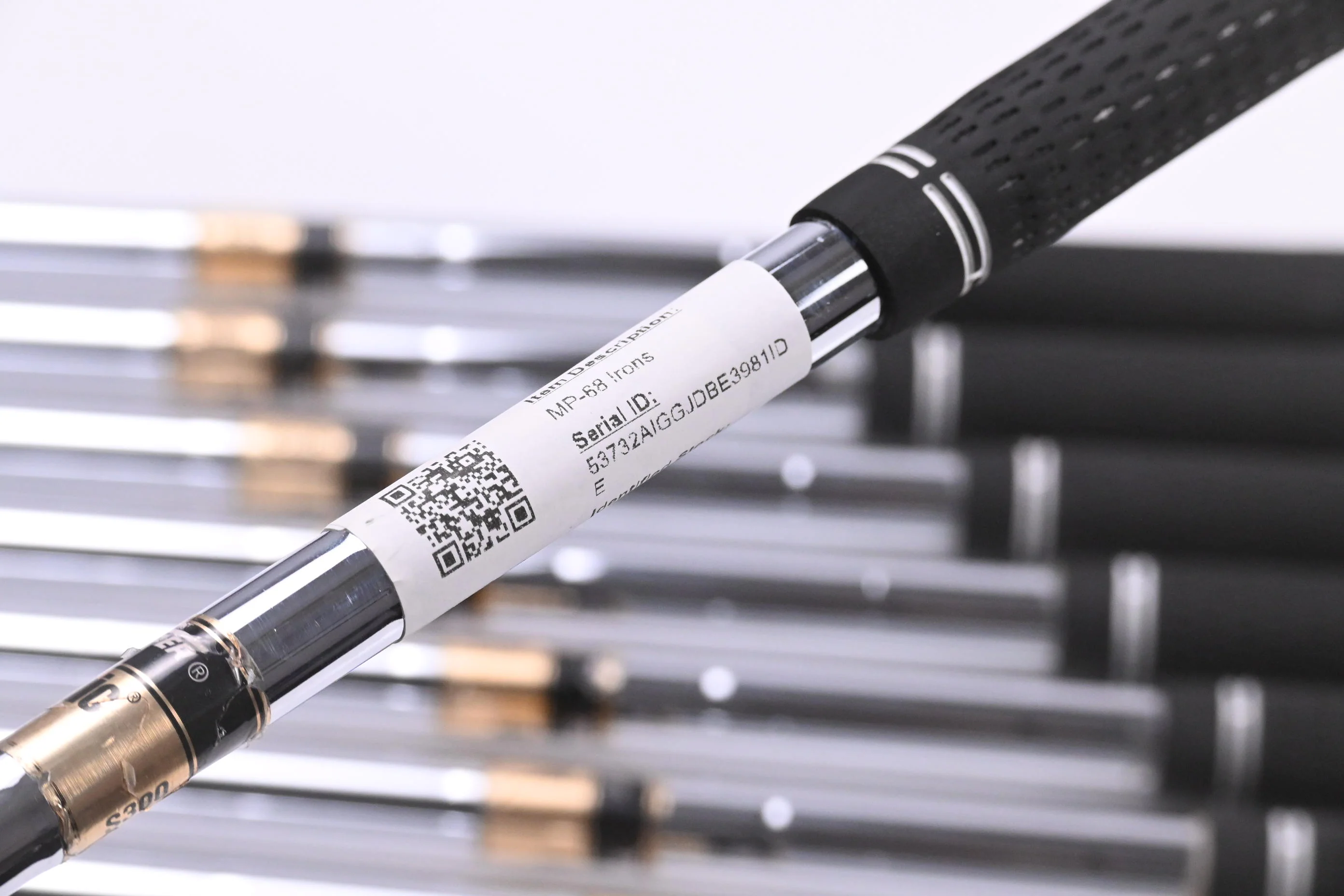 Mizuno MP-68 Irons / 3-PW / Stiff Flex Dynamic Gold S300 Shafts - Image 6