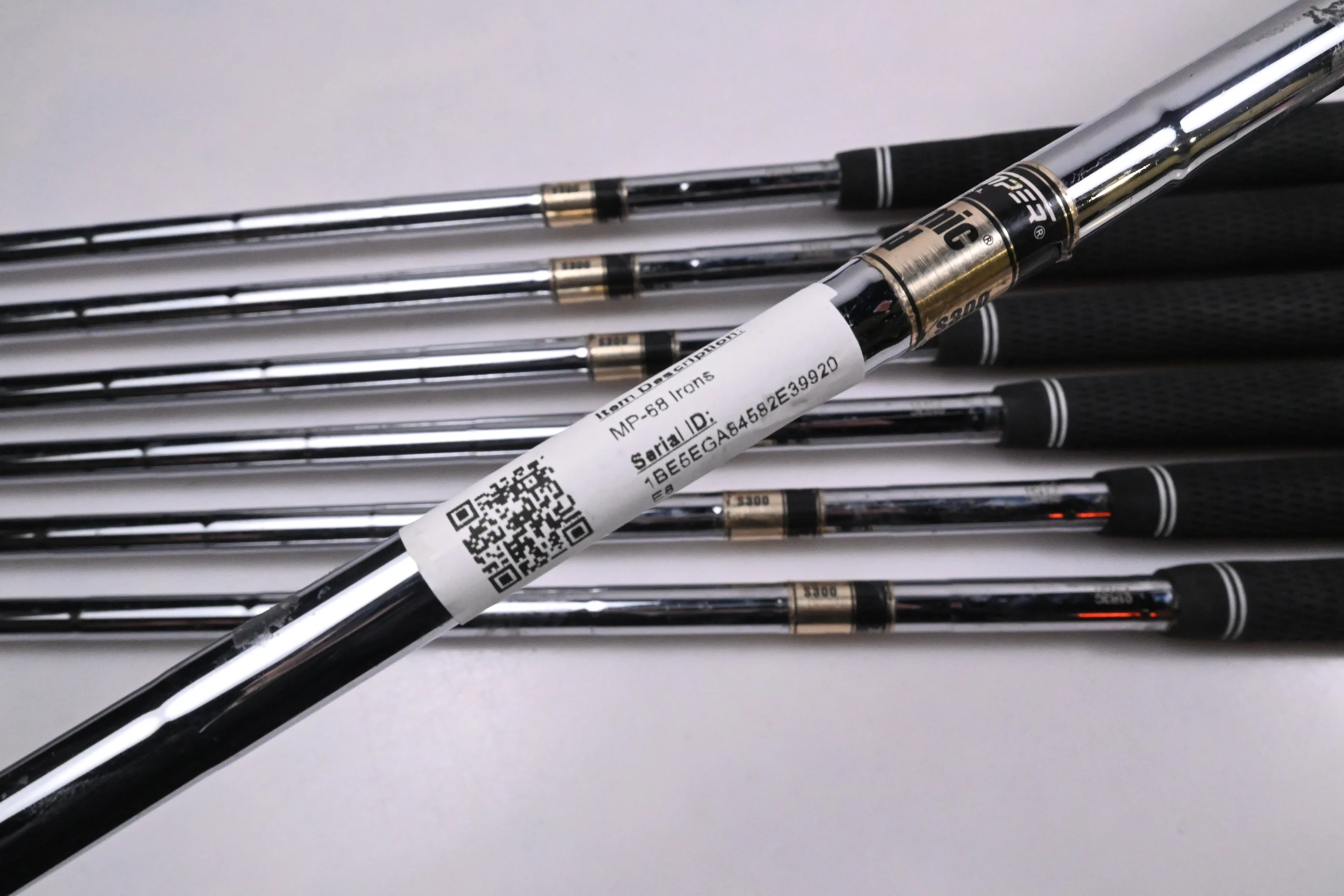 Mizuno MP-68 Irons / 4-PW / Stiff Flex Dynamic Gold S300 Shafts - Image 6