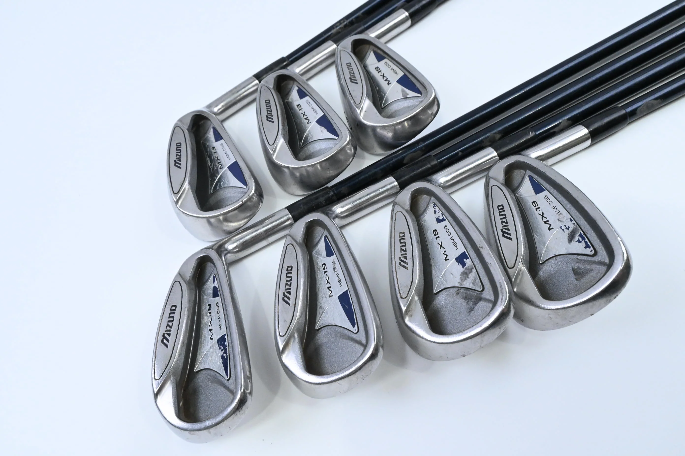 Mizuno MX-19 Irons / 4-PW / Regular Flex Mizuno Exsar IS2 Shafts - Image 2