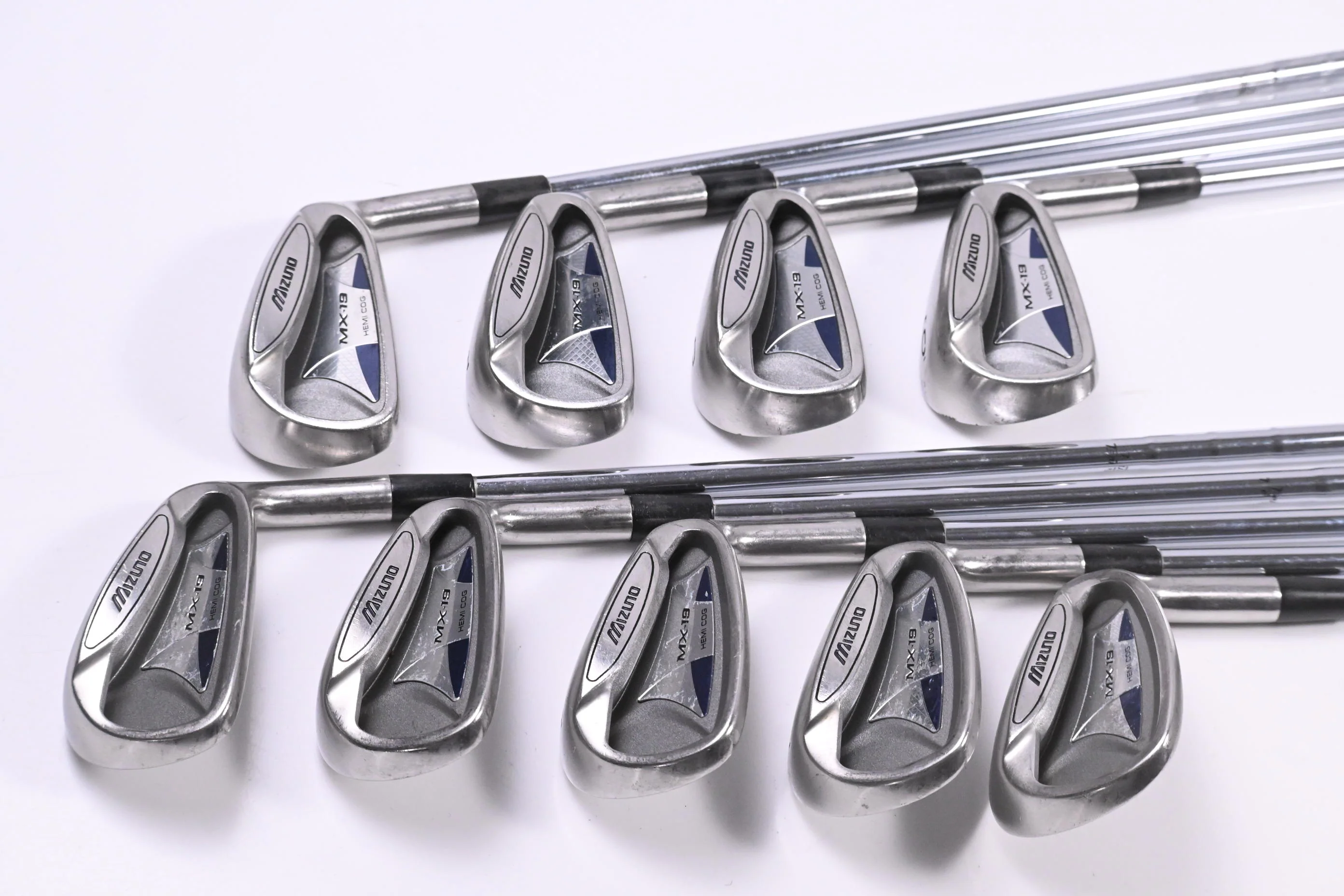 Mizuno MX-19 Irons / 3-PW+SW / Regular Flex Mizuno Dynaflex Shafts - Image 2