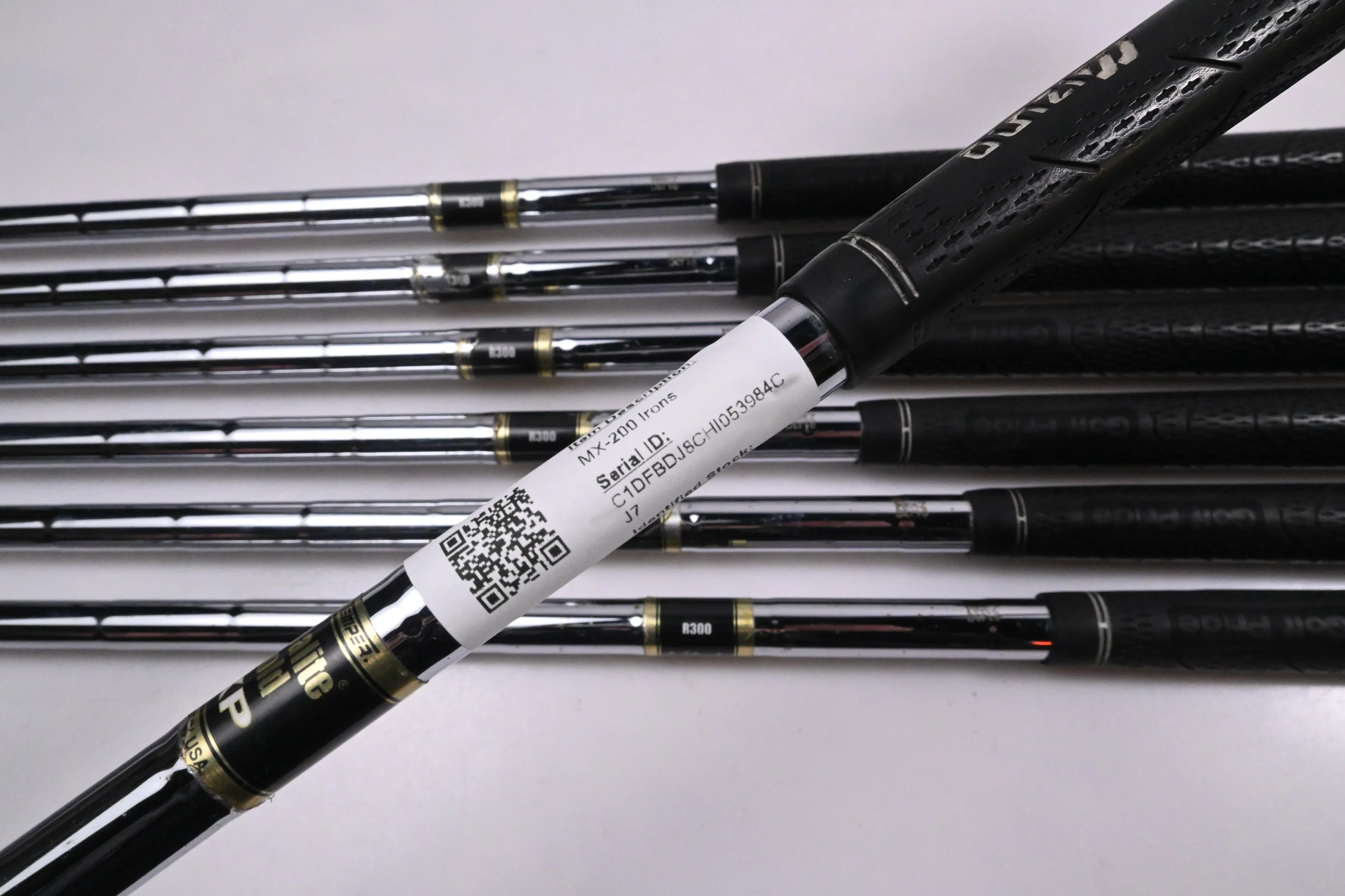 Mizuno MX-200 Irons / 4-PW / Regular Flex DynaLite Gold XP R300 Shafts - Image 6