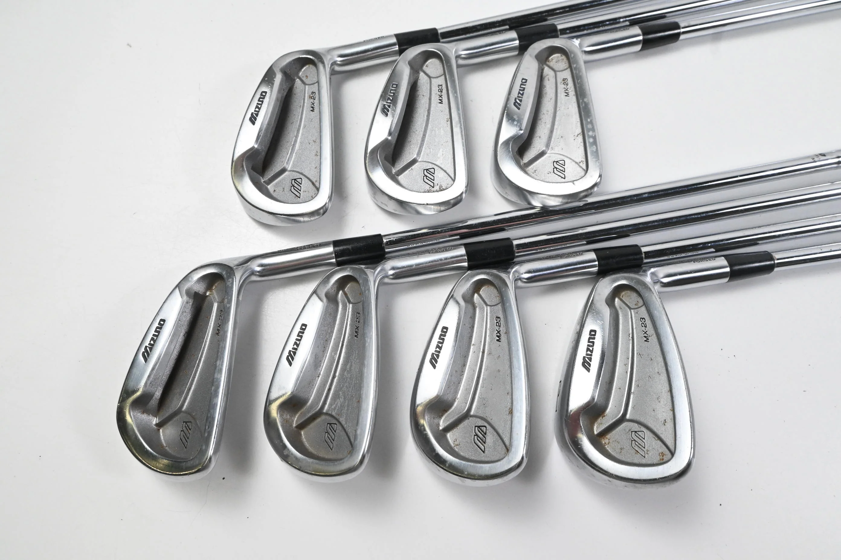 Mizuno MX-23 Irons / 4-PW / Regular Flex Dynamic Lite R300 Shafts - Image 2