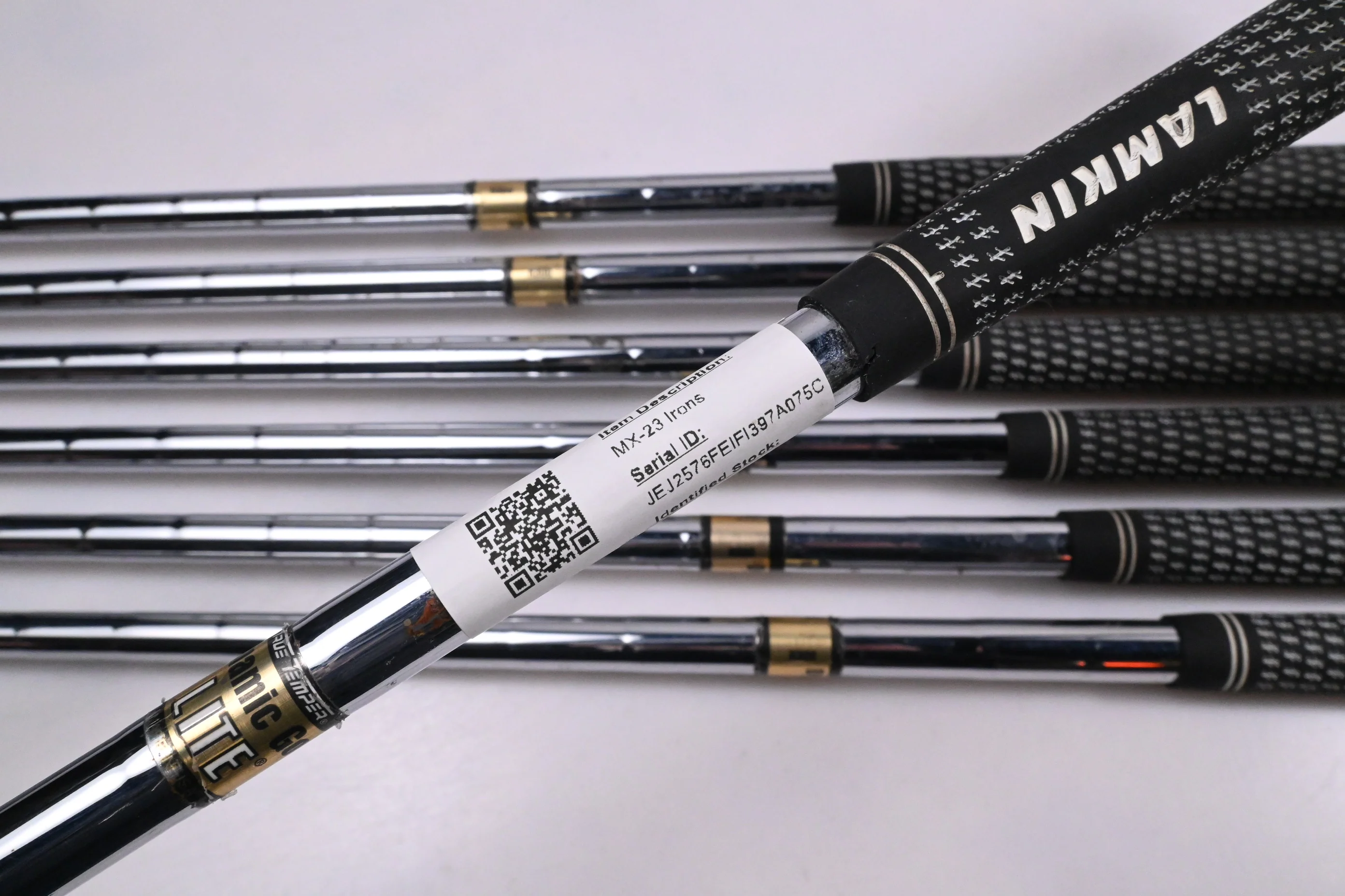 Mizuno MX-23 Irons / 3-9i / Regular Flex Dynamic Gold Lite R300 Shafts - Image 6