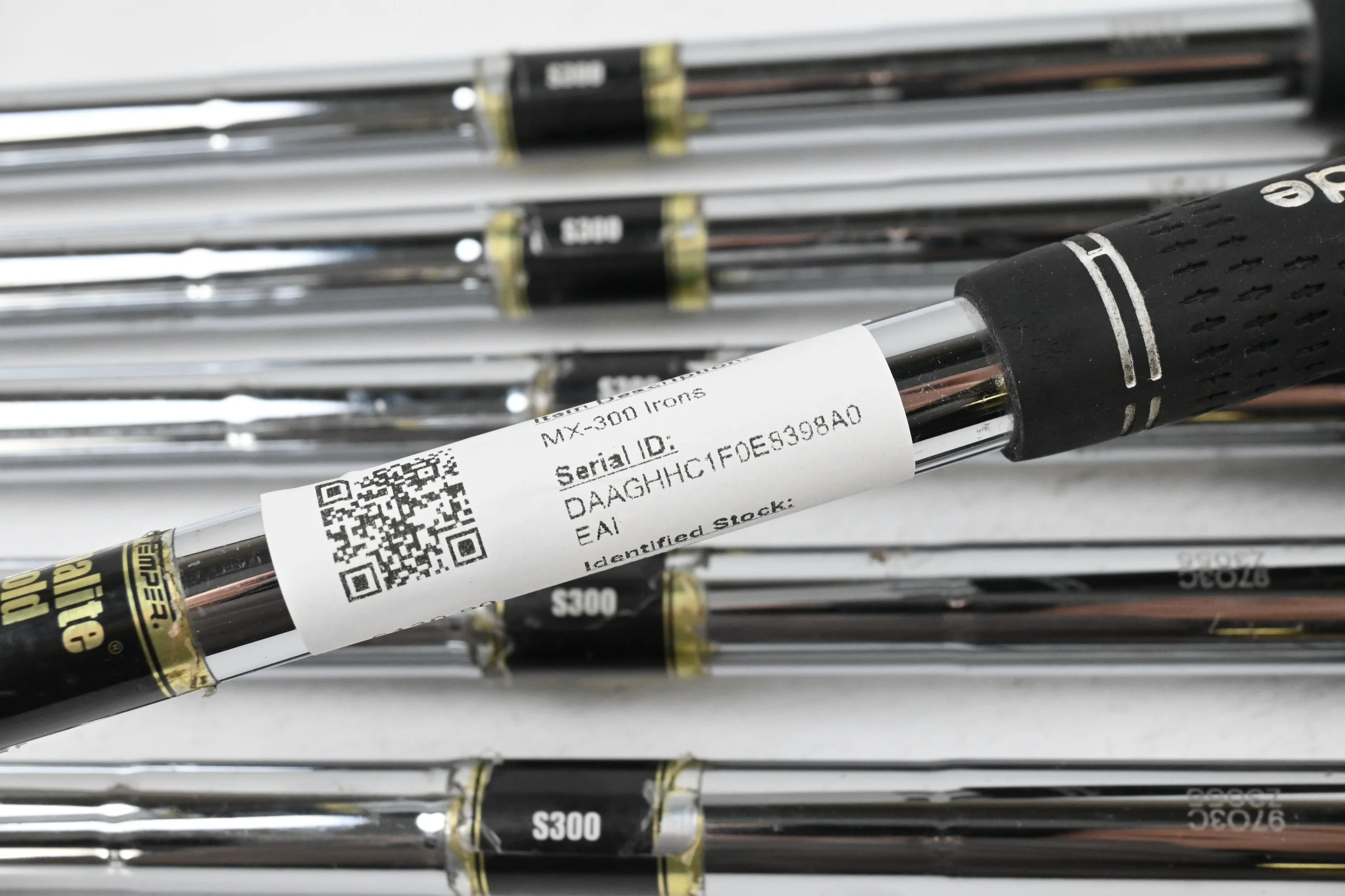 Mizuno MX-300 Irons / 5-PW / Stiff Flex Dynalite Gold XP S300 Shafts - Image 6