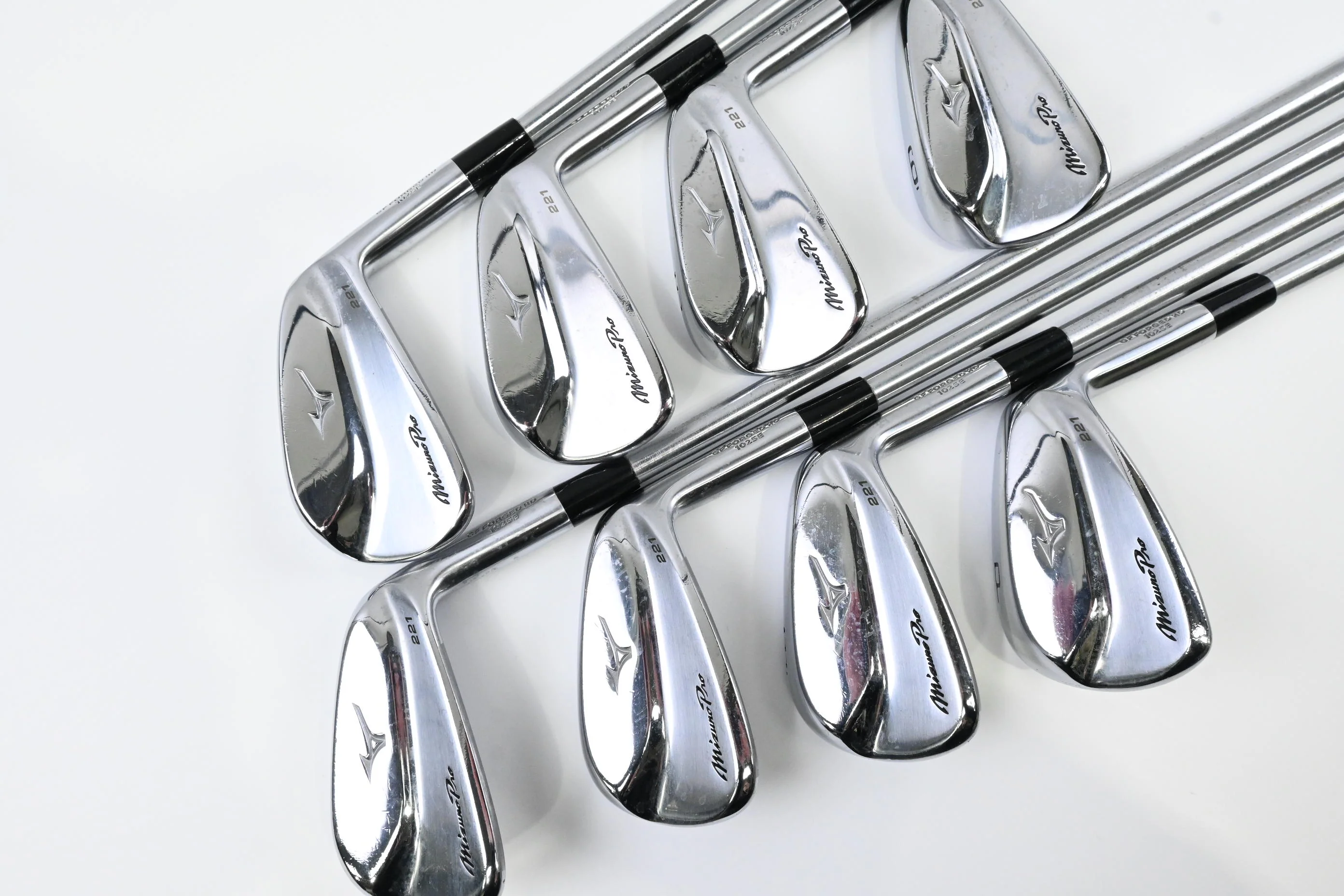 Mizuno Pro 221 Irons / 3-PW / X-Flex Project X LS 125 Shafts - Image 2