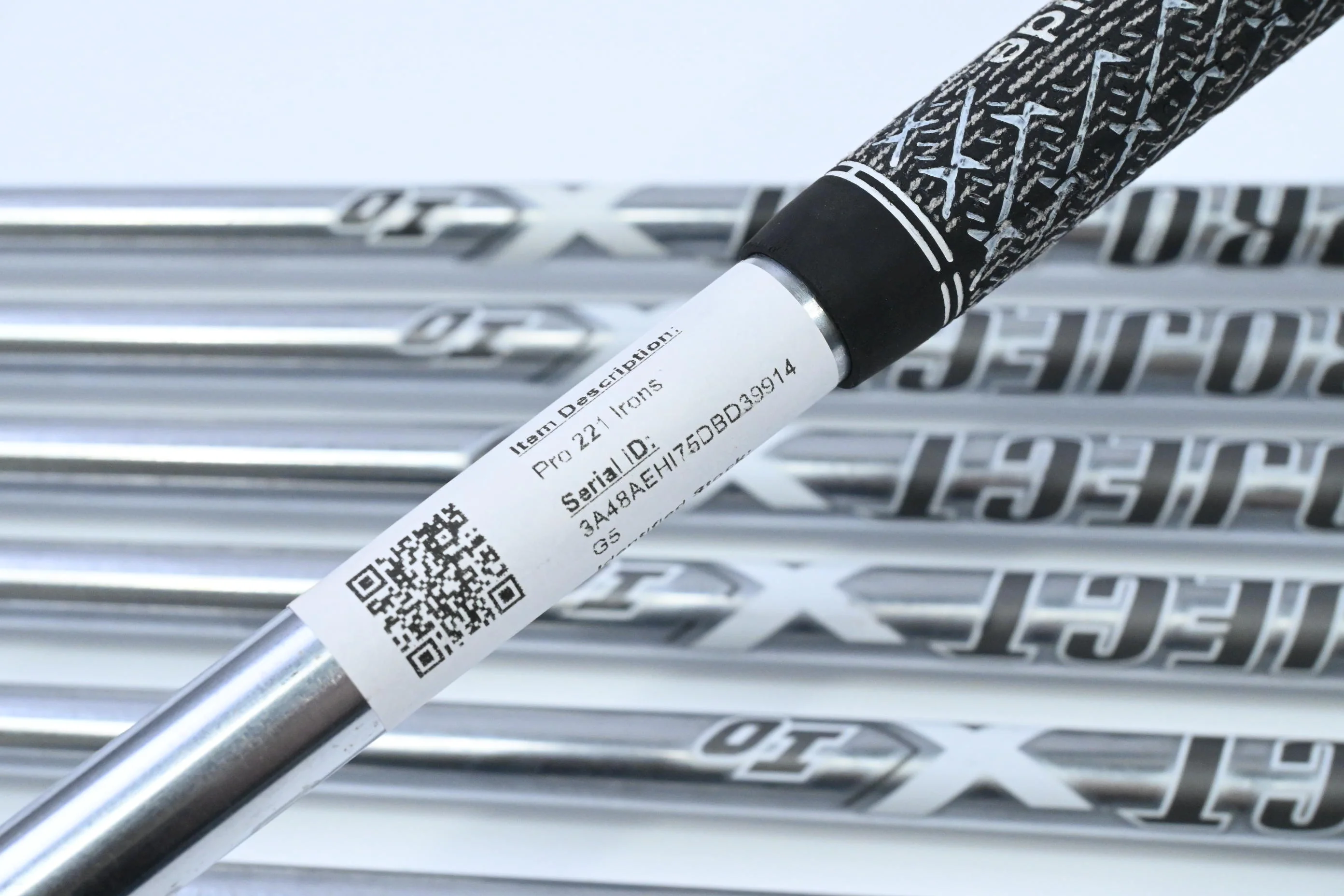 Mizuno Pro 221/223 Combo Irons / 4-PW / Stiff Flex Project X IO 110 Shafts - Image 6