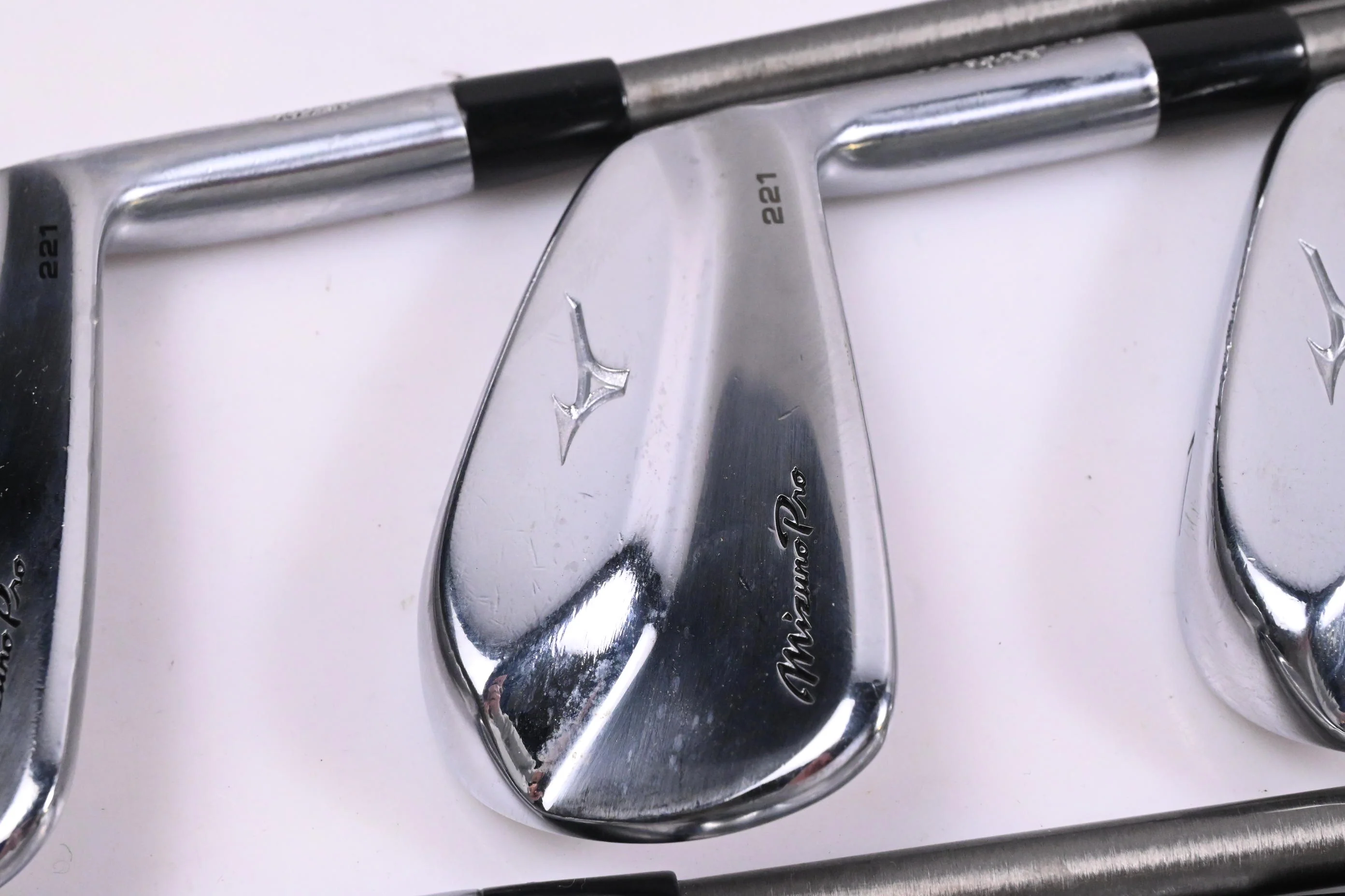 Mizuno Pro 221 Irons / 5-PW / Regular Flex SteelFiber i80 Shafts
