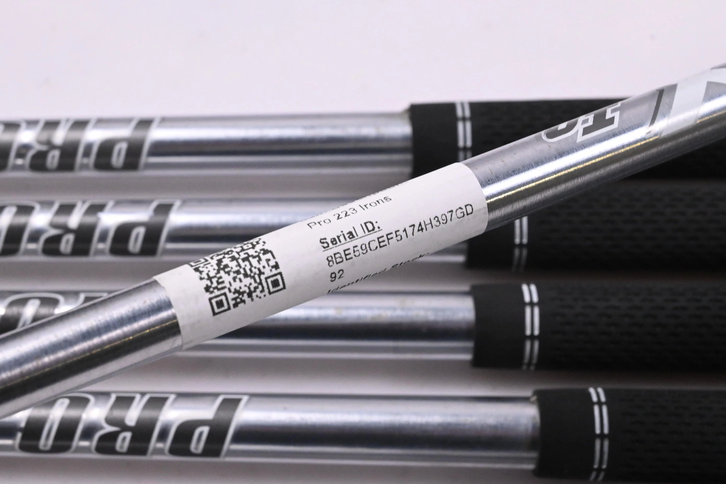 Mizuno Pro 223 Irons / 4-PW / Stiff Flex Project X IO 110 Shafts - Image 6