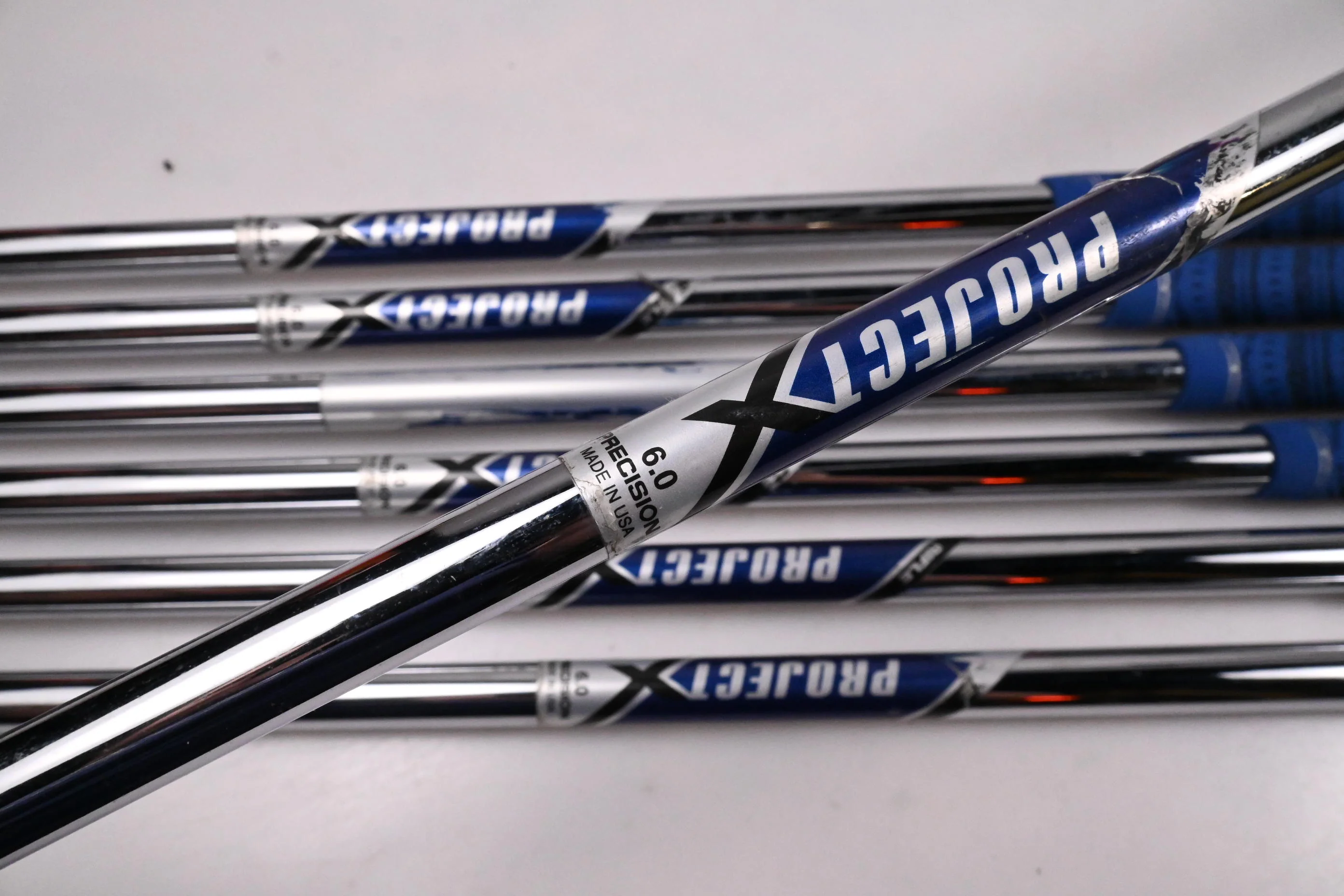 Mizuno Pro 223 Irons / 4-PW / Stiff Flex Project X Shafts - Image 6