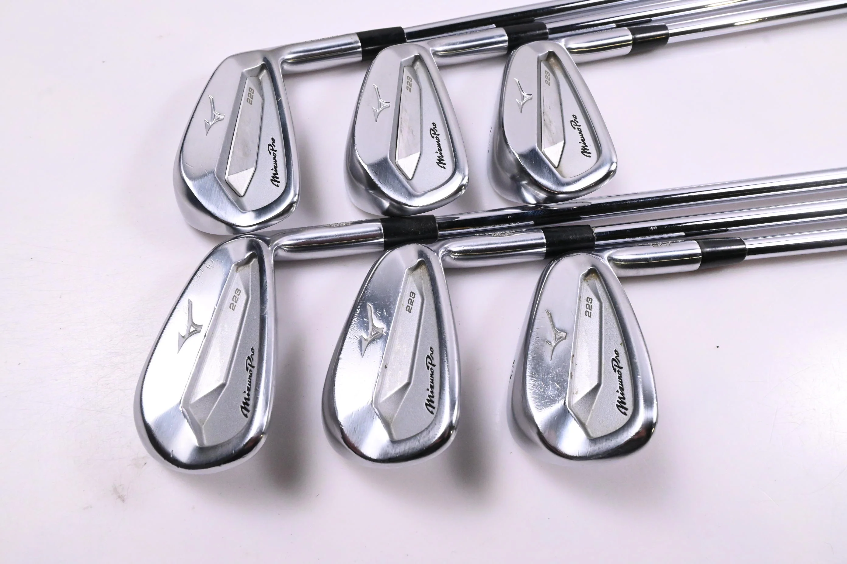 Mizuno Pro 223 Irons / 5-PW / Regular Flex Project X LZ 115 Shafts - Image 2