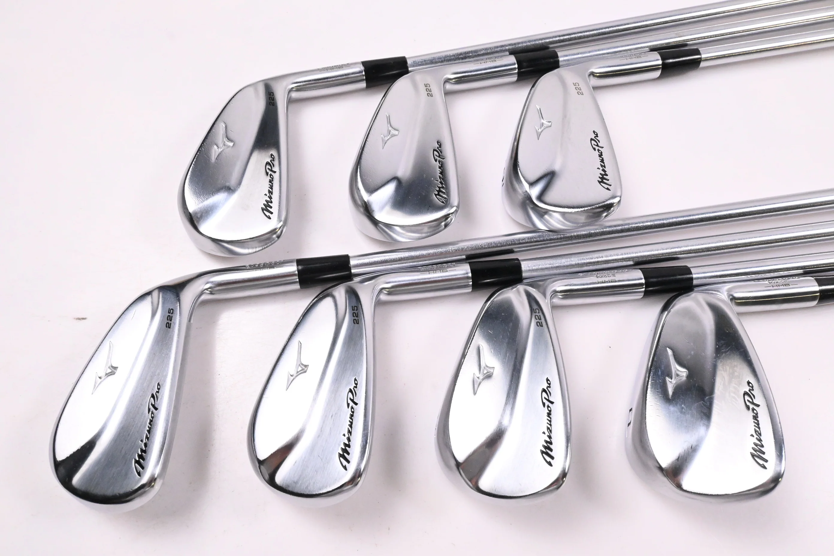 Mizuno Pro 225 Irons / 4-PW / Regular Flex Project X IO 105 Shafts - Image 2