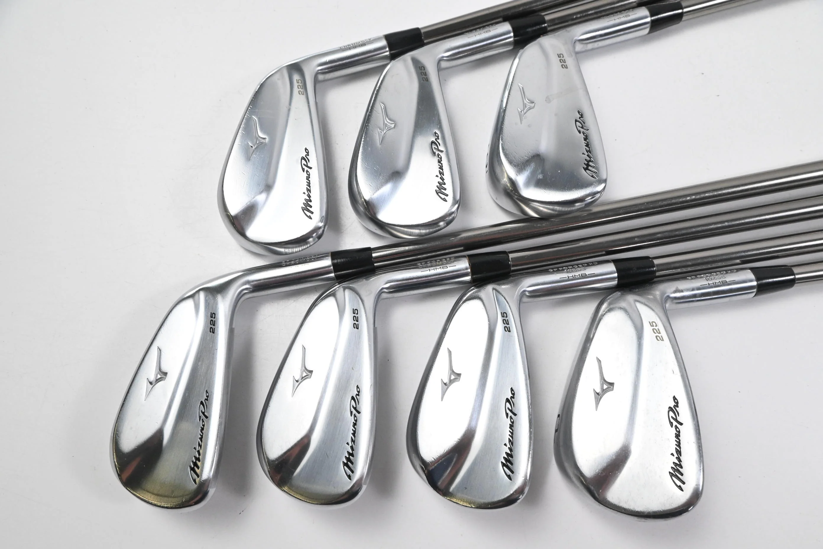 Mizuno Pro 225 Irons / 4-PW / Stiff Flex UST Recoil ESX 460 Shafts - Image 2
