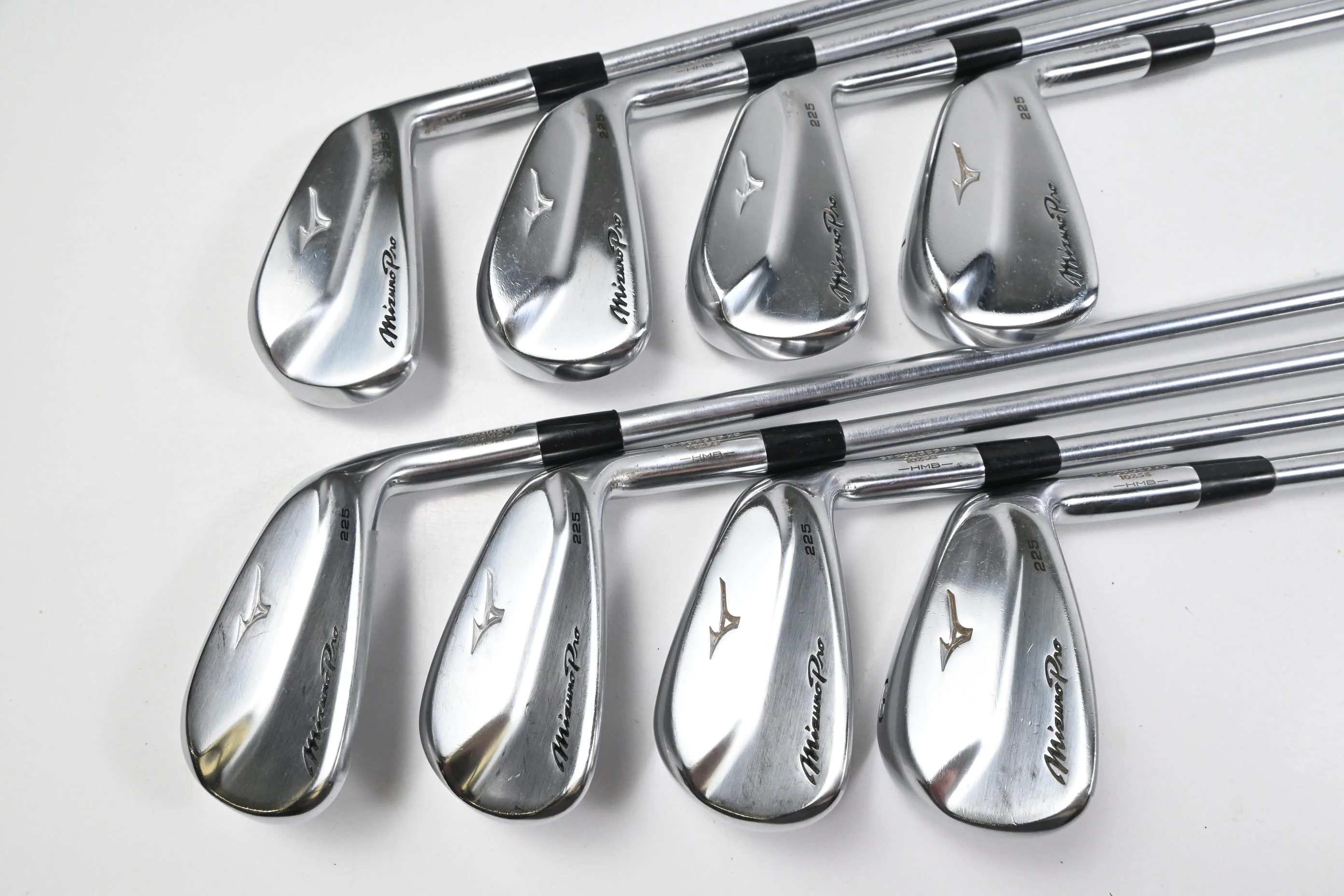 Mizuno Pro 225 Irons / 4-PW+GW / Regular+ Flex Project X I0 105 Shafts - Image 2