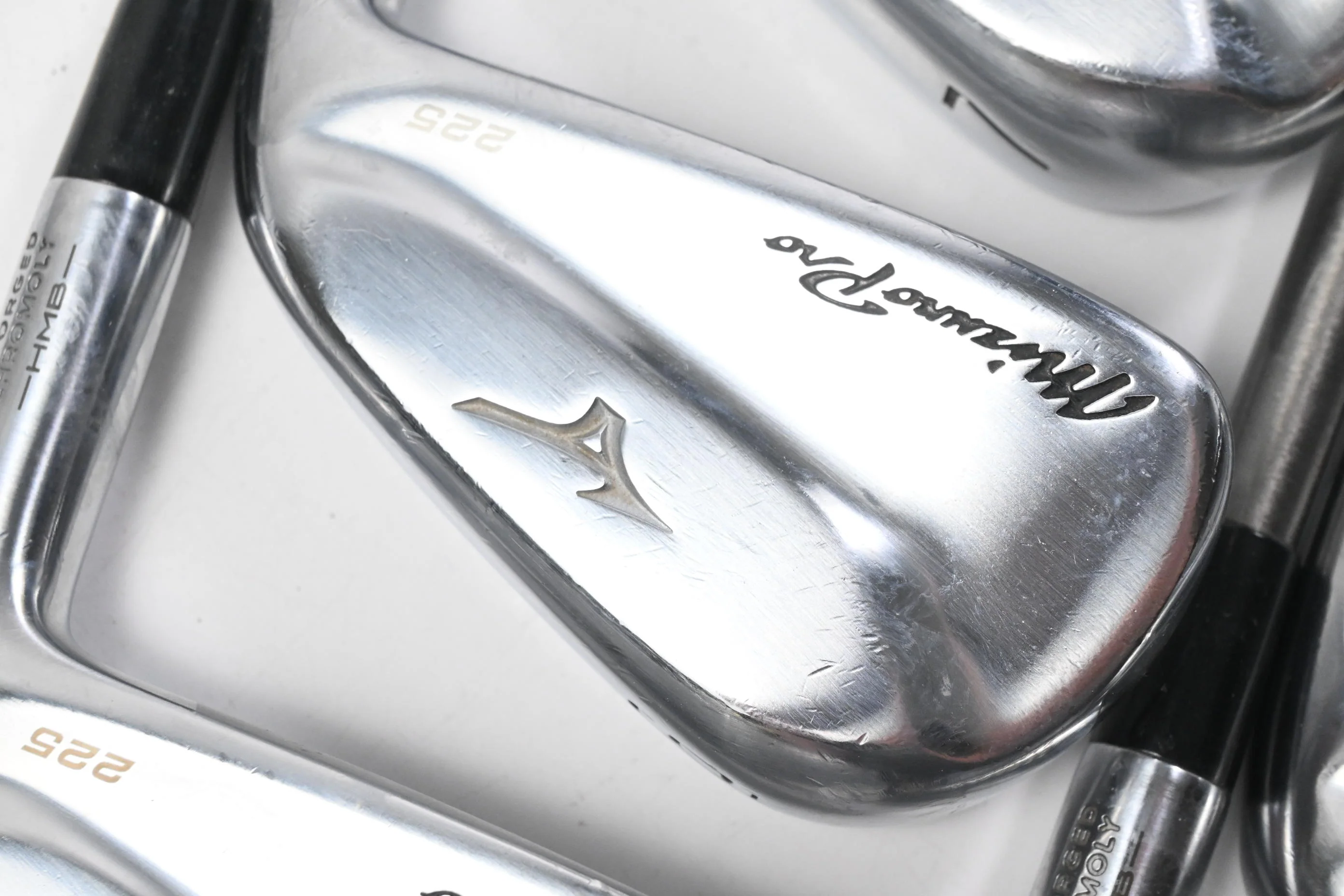 Mizuno Pro 225 Irons / 5-PW / Regular Flex Aerotech Steelfiber i95 Shafts