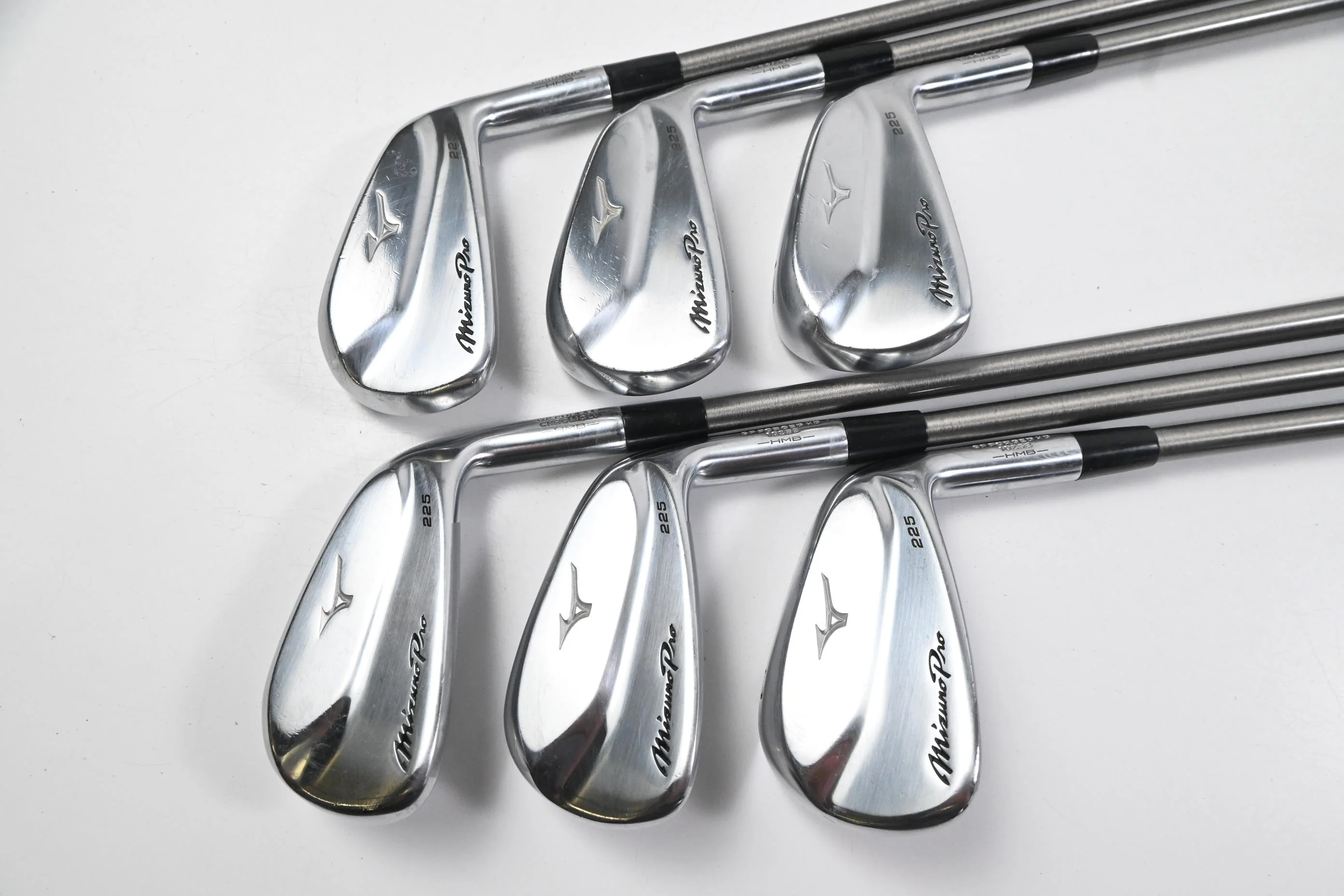 Mizuno Pro 225 Irons / 5-PW / Regular Flex Aerotech Steelfiber i95 Shafts - Image 2
