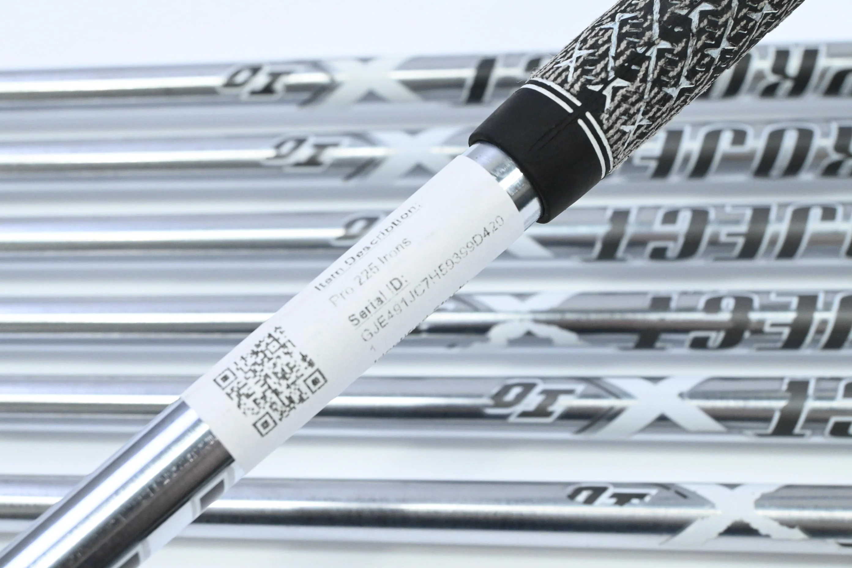 Mizuno Pro 225 Irons / 4-PW / Stiff Flex Project X IO 110 Shafts - Image 6