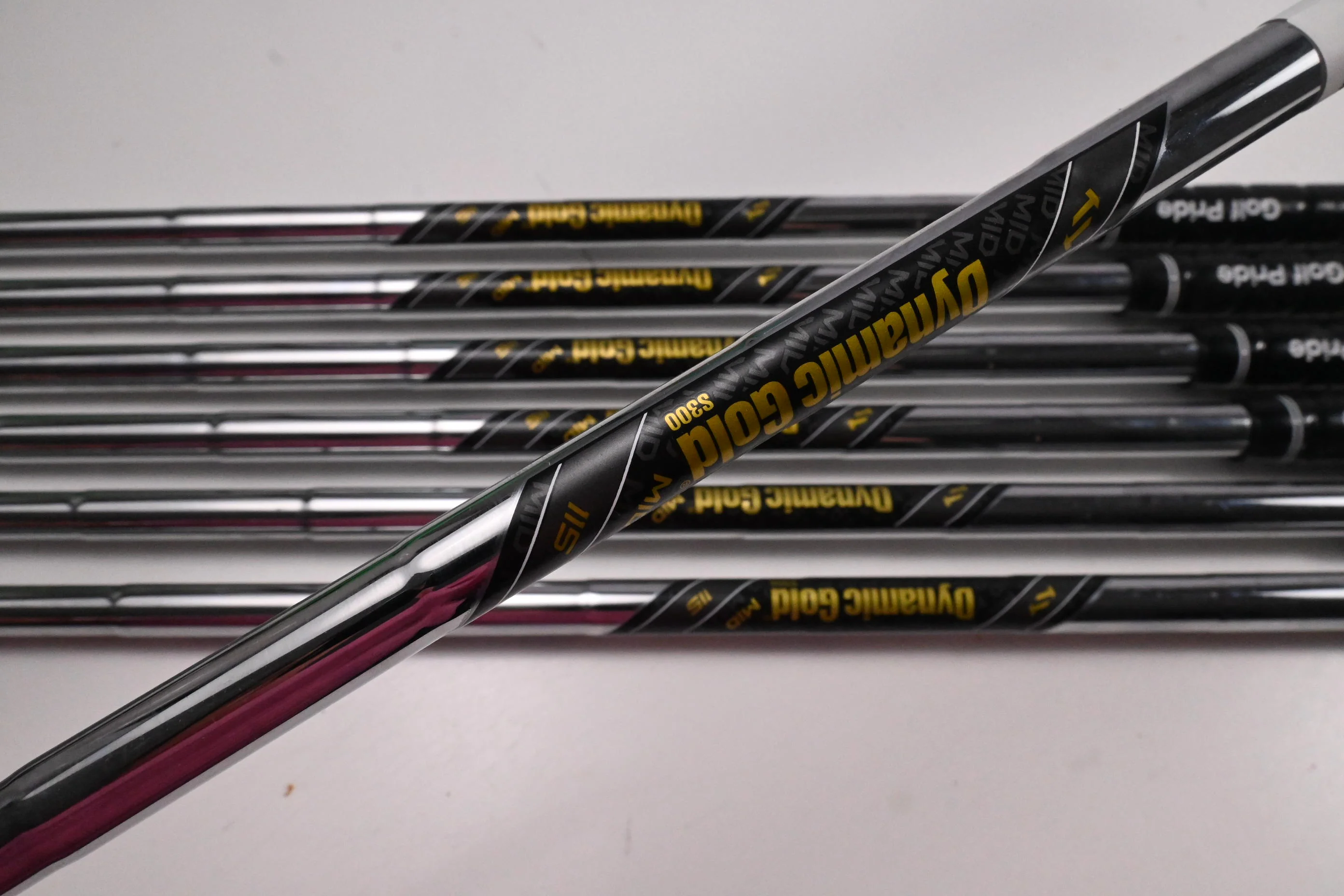 Mizuno Pro 243 Irons / 4-PW / Stiff Flex Dynamic Gold Mid 115 S300 Shafts - Image 5
