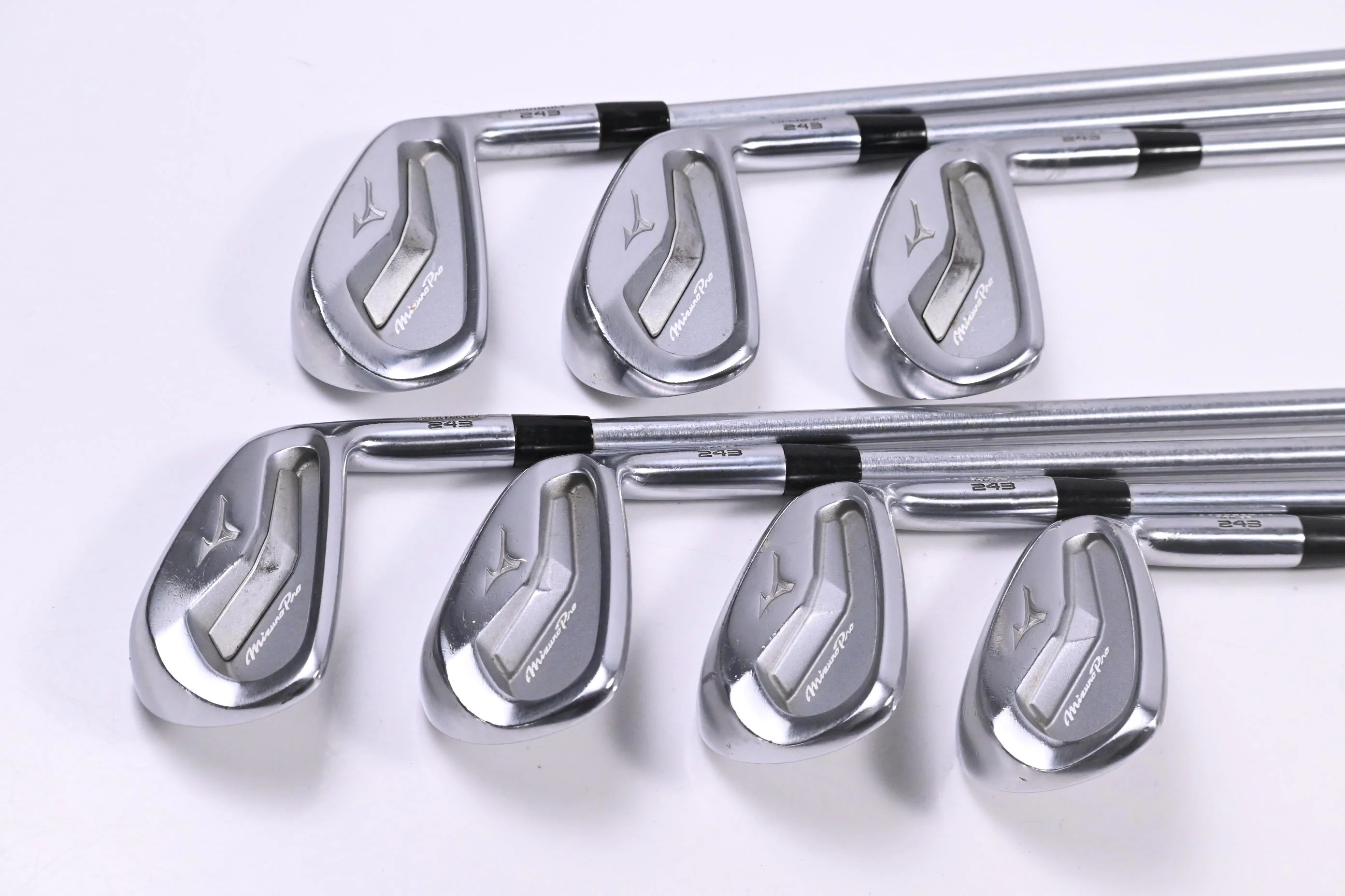 Mizuno Pro 243 Irons / 4-PW / X-Flex Project X LS 125 Shafts - Image 2
