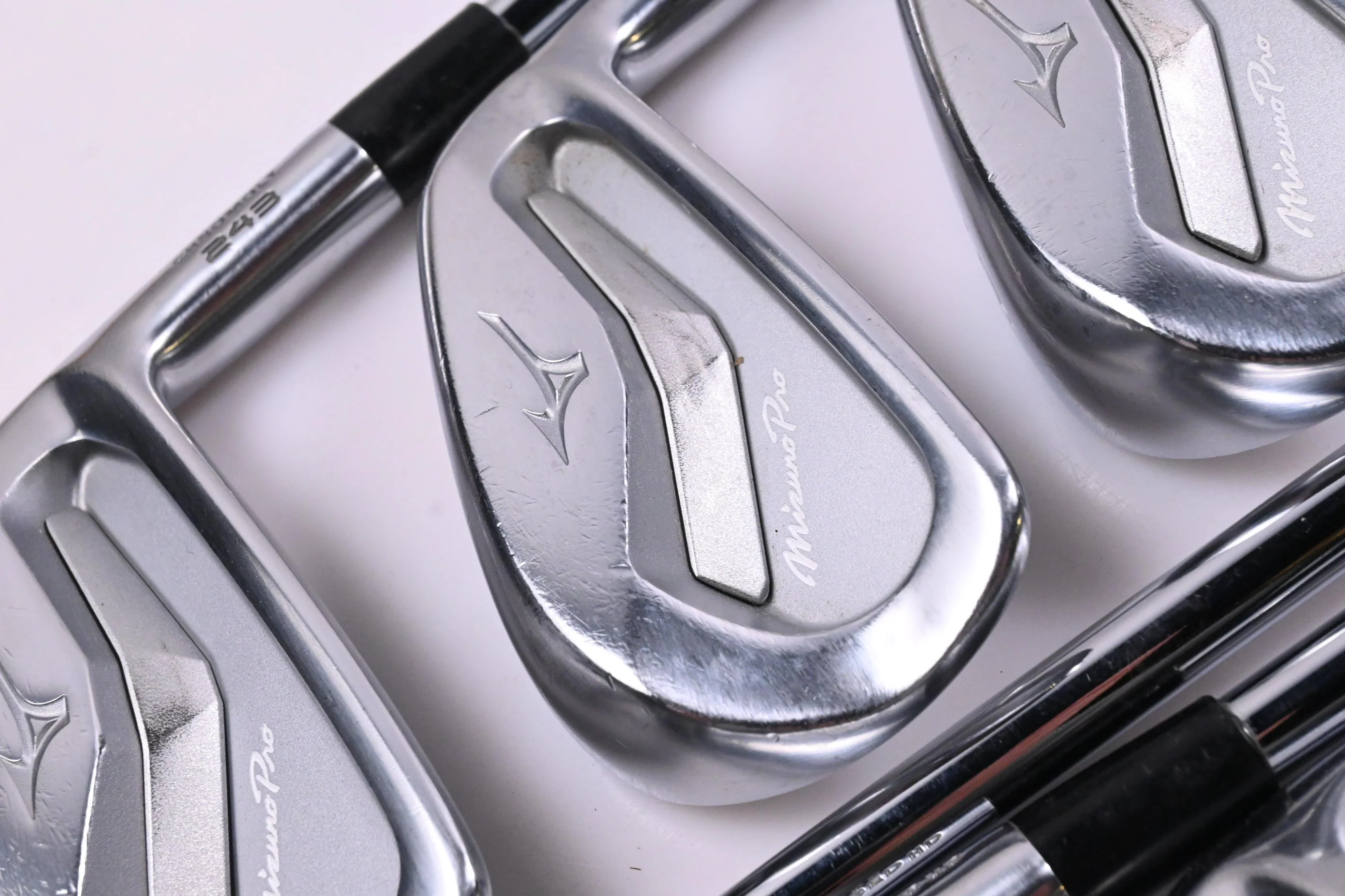 Mizuno Pro 243 Irons / 4-PW / Stiff Flex Project X LZ 120 Shafts