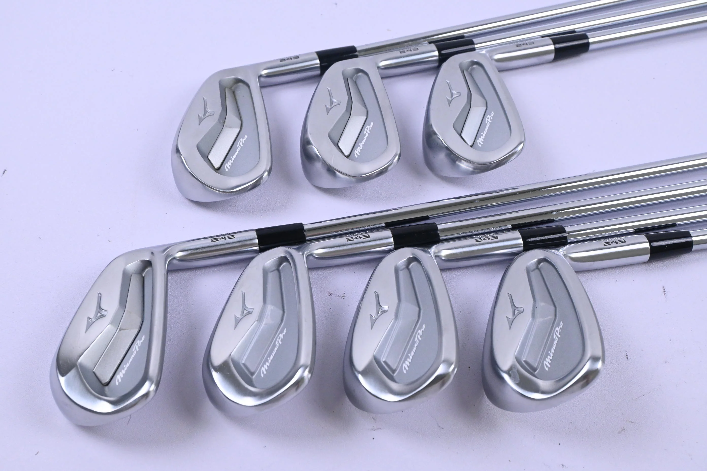 Mizuno Pro 243 Irons / 4-PW / Stiff Flex Dynamic Gold 95 S300 Shafts - Image 2