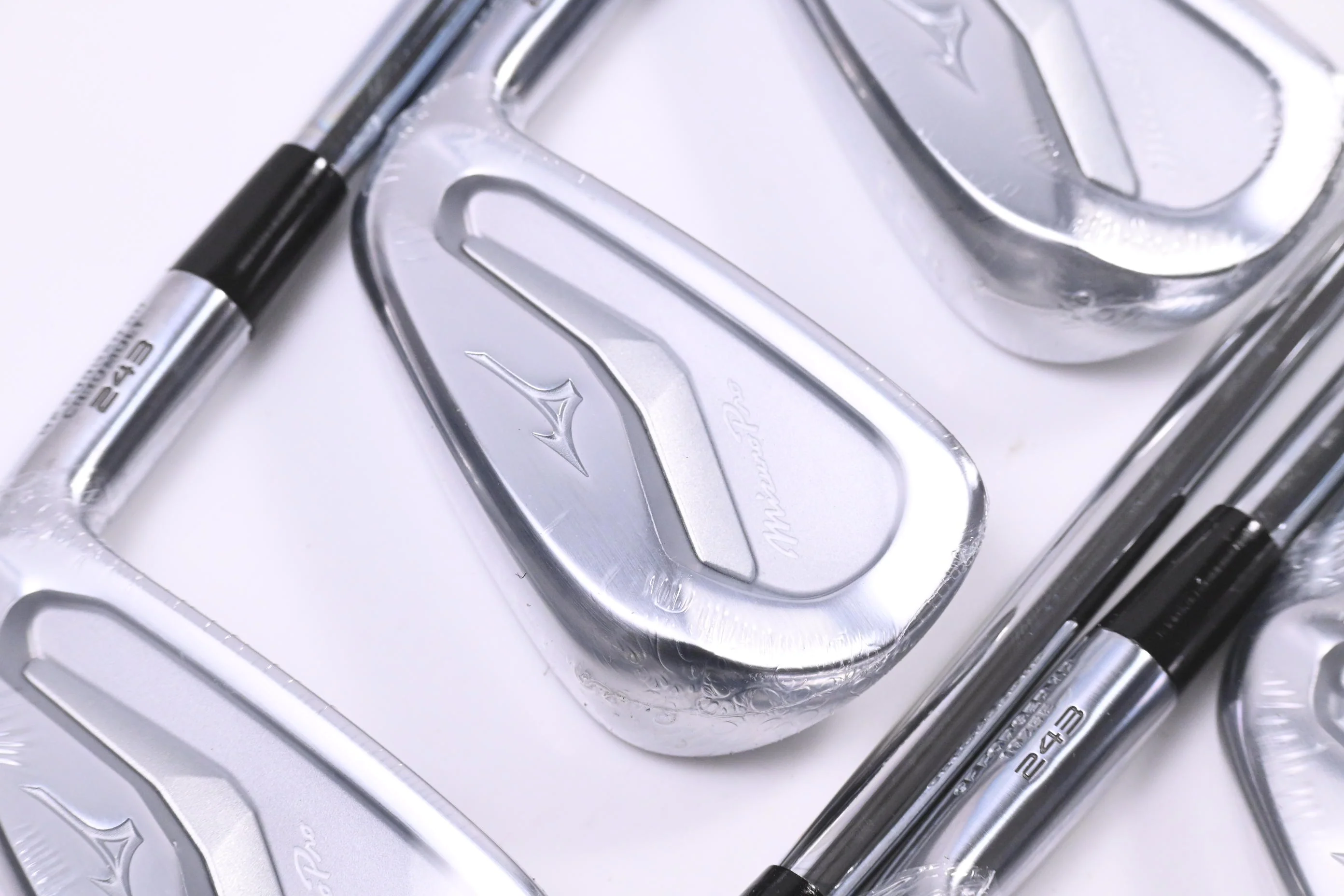 Mizuno Pro 243 Irons / 4-PW / Stiff Flex KBS Tour Shafts