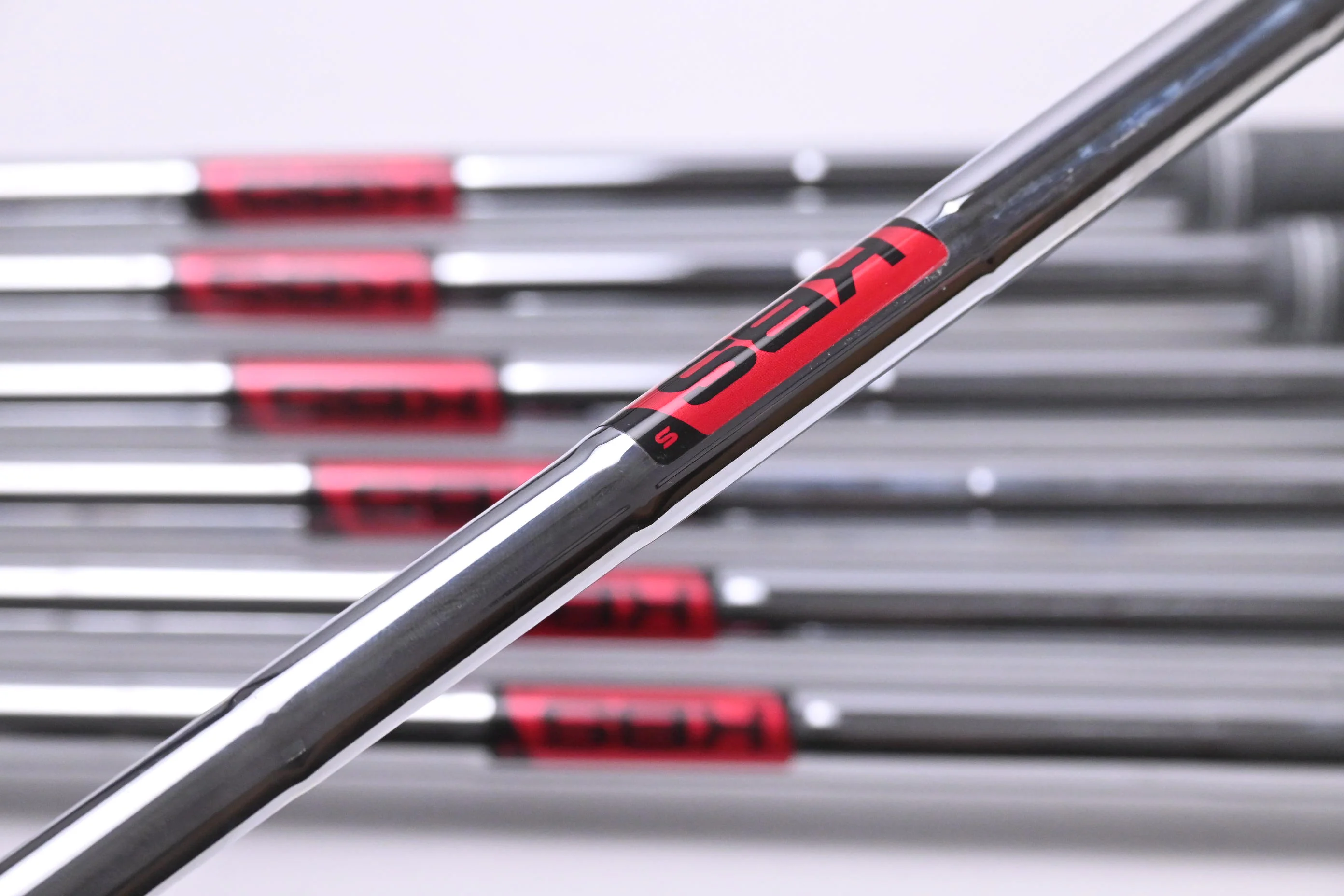 Mizuno Pro 243 Irons / 4-PW / Stiff Flex KBS Tour Shafts - Image 5